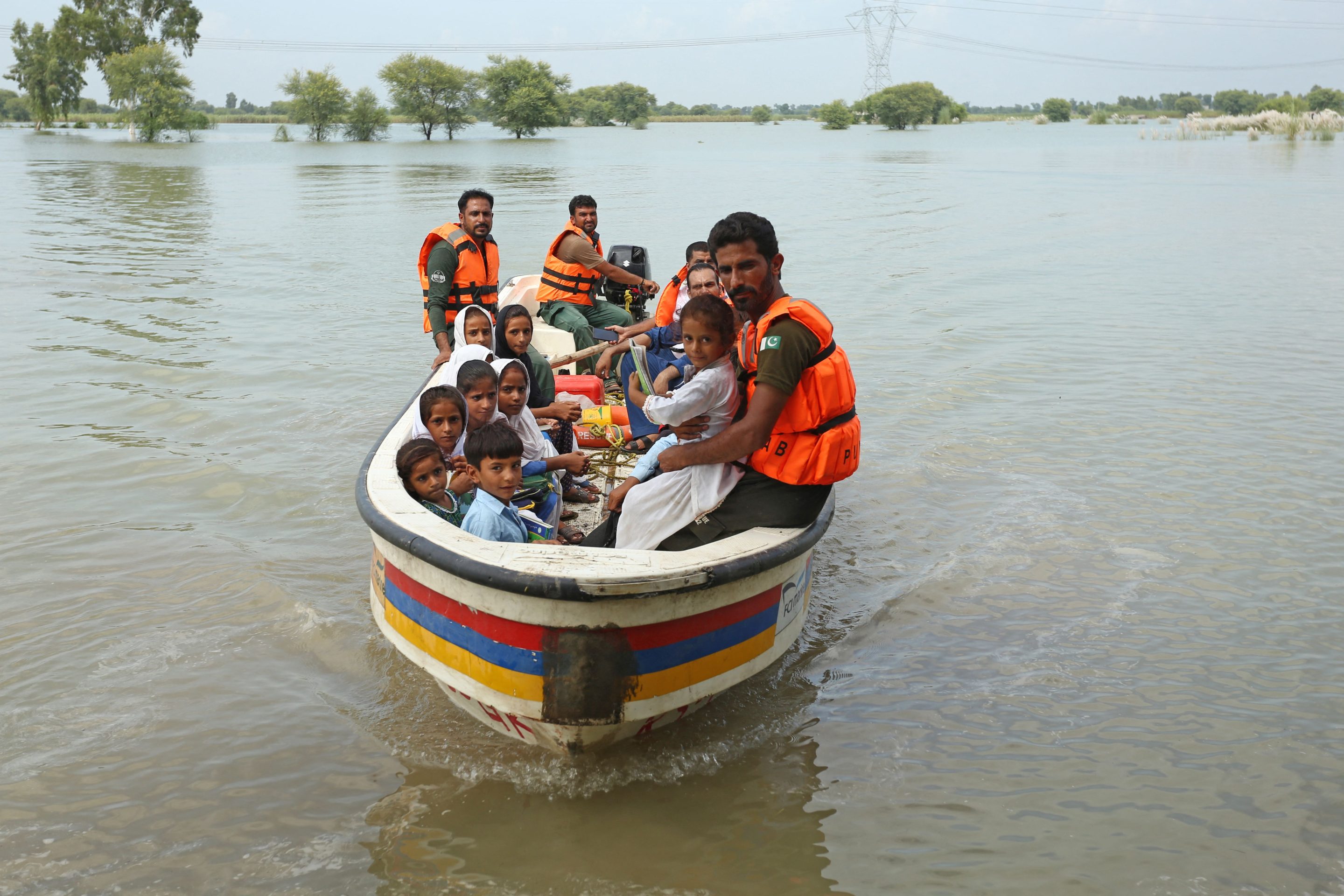 Climate change has intensified Pakistan’s monsoon season and glacial melt, causing devastating floods.