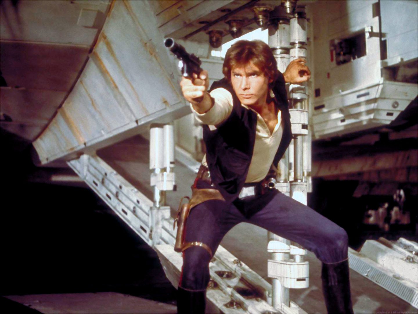 On the set of Star Wars: Episode IV - A New Hope