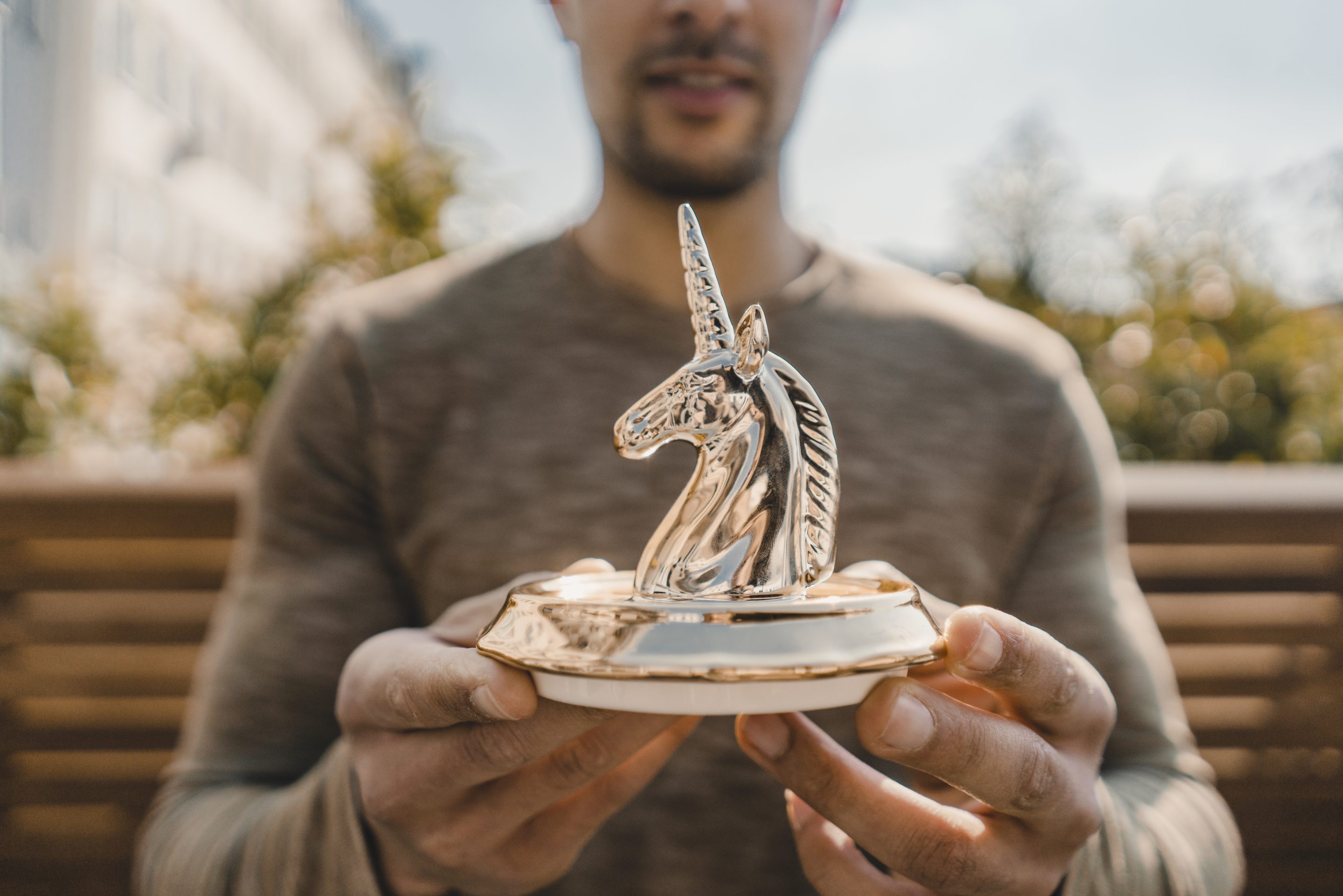Unicorn trophy