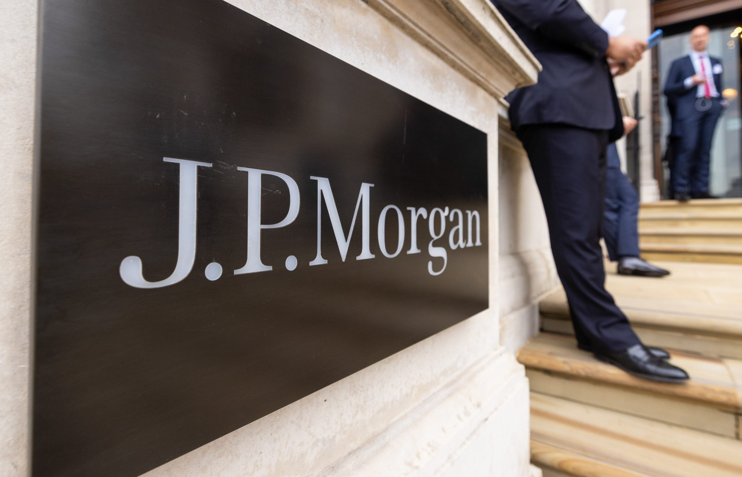 JPMorgan signage