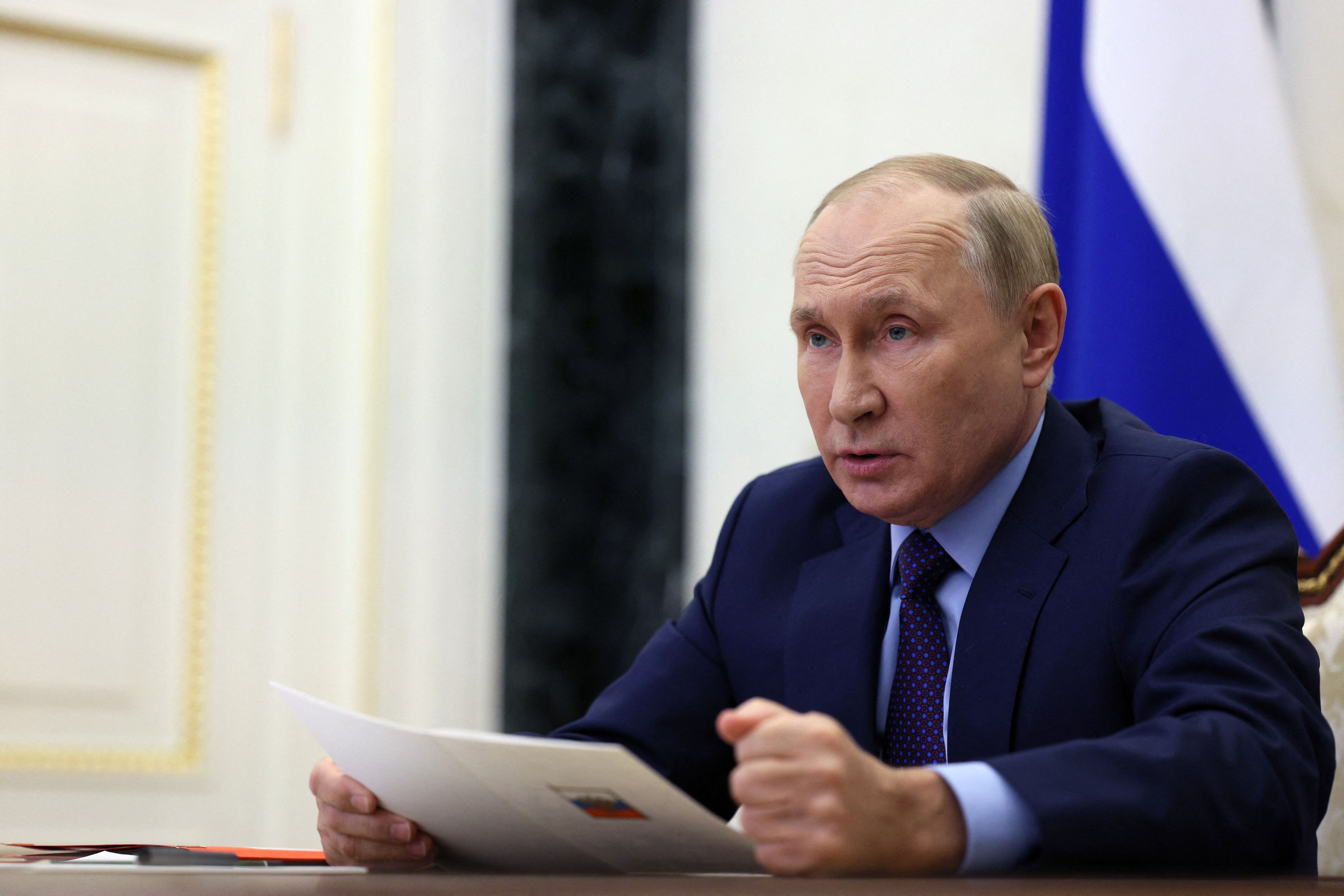 Russian President Vladimir Putin.