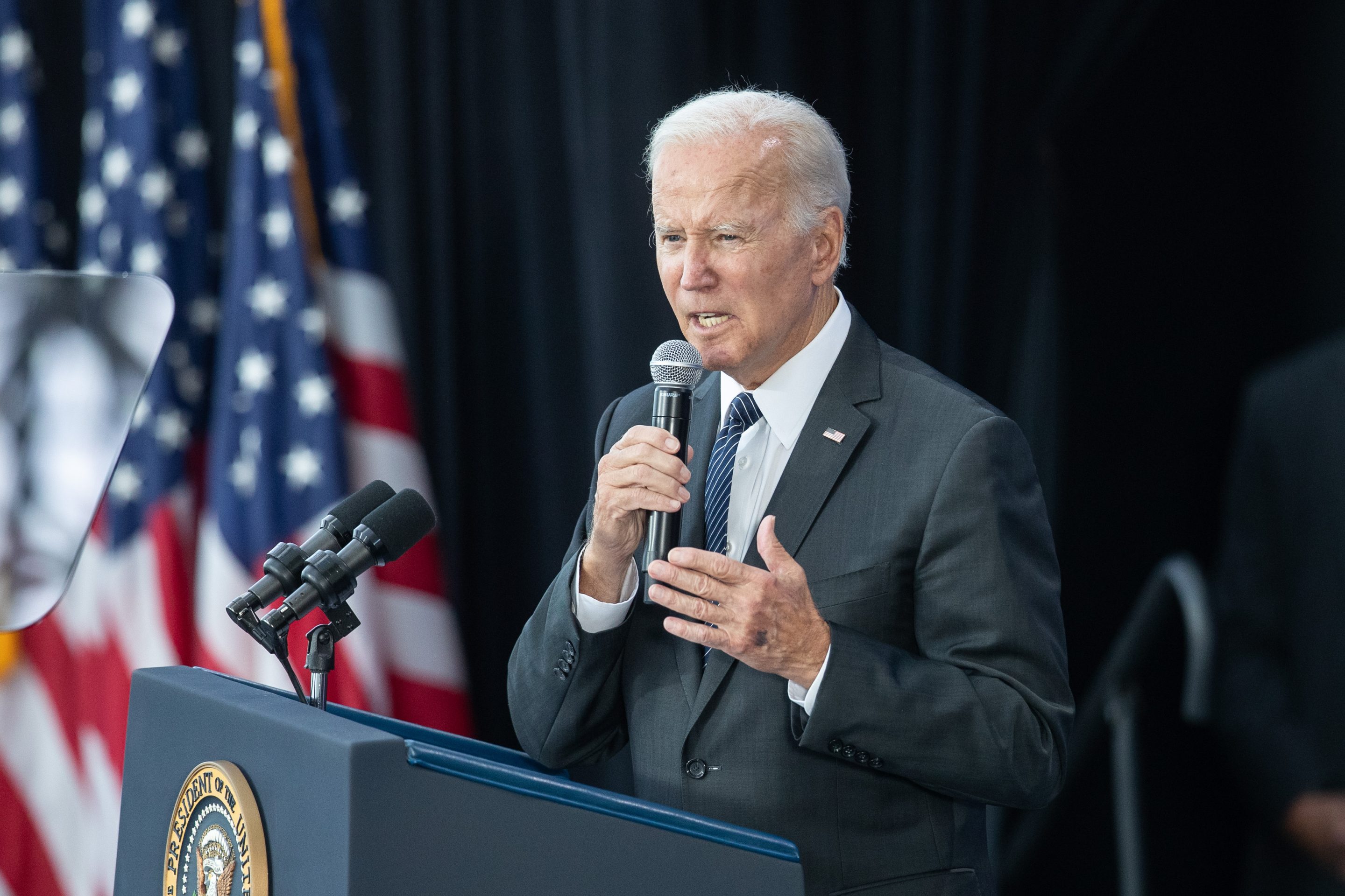 President Joe Biden takes measures to fortify U.S. tech leadership. 