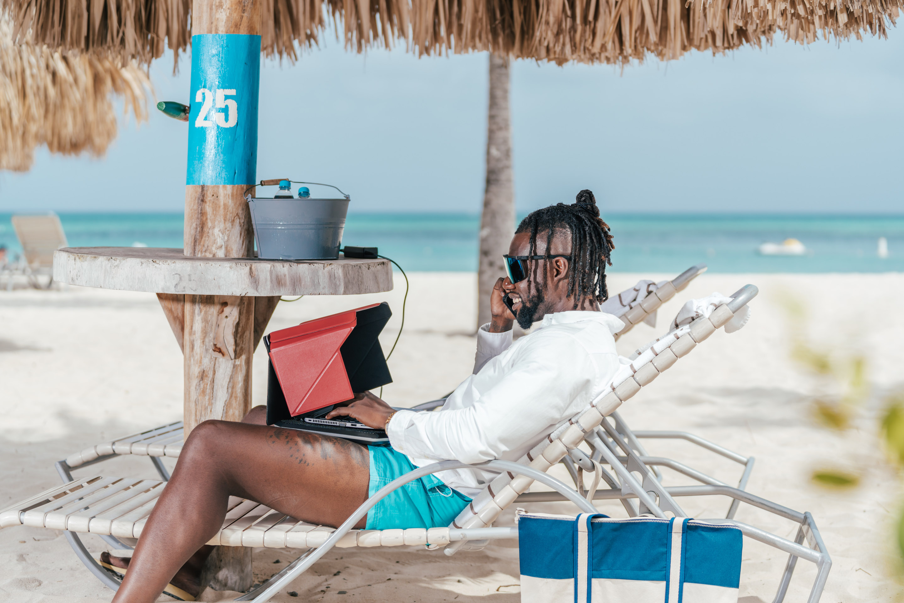 WorkSpaces by Hilton blends remote desks with hotel amenities for a day that may start with coffee in the lobby and video conferences in a distraction-free office then end with a dip in the rooftop pool.
