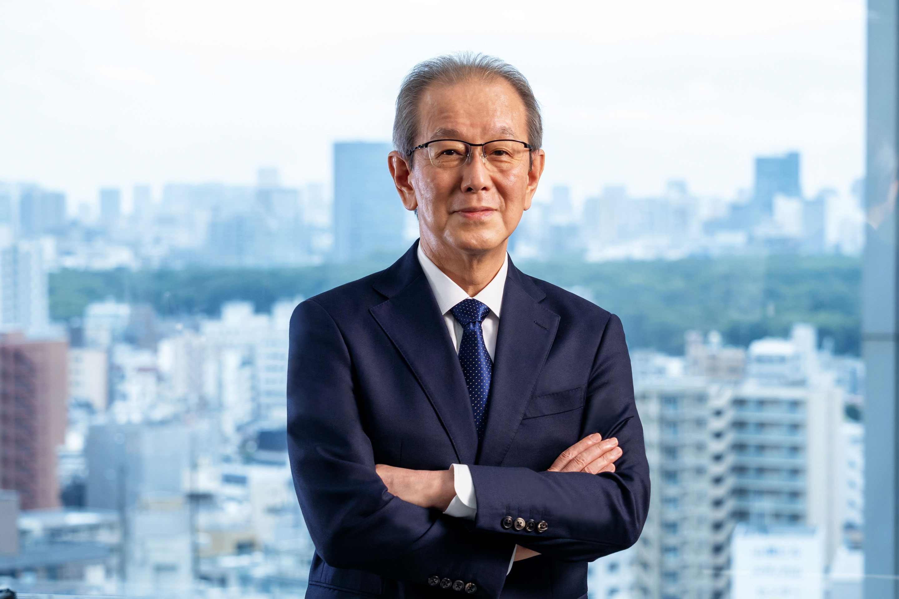 Yasuo Takeuchi, CEO of Olympus Corporation