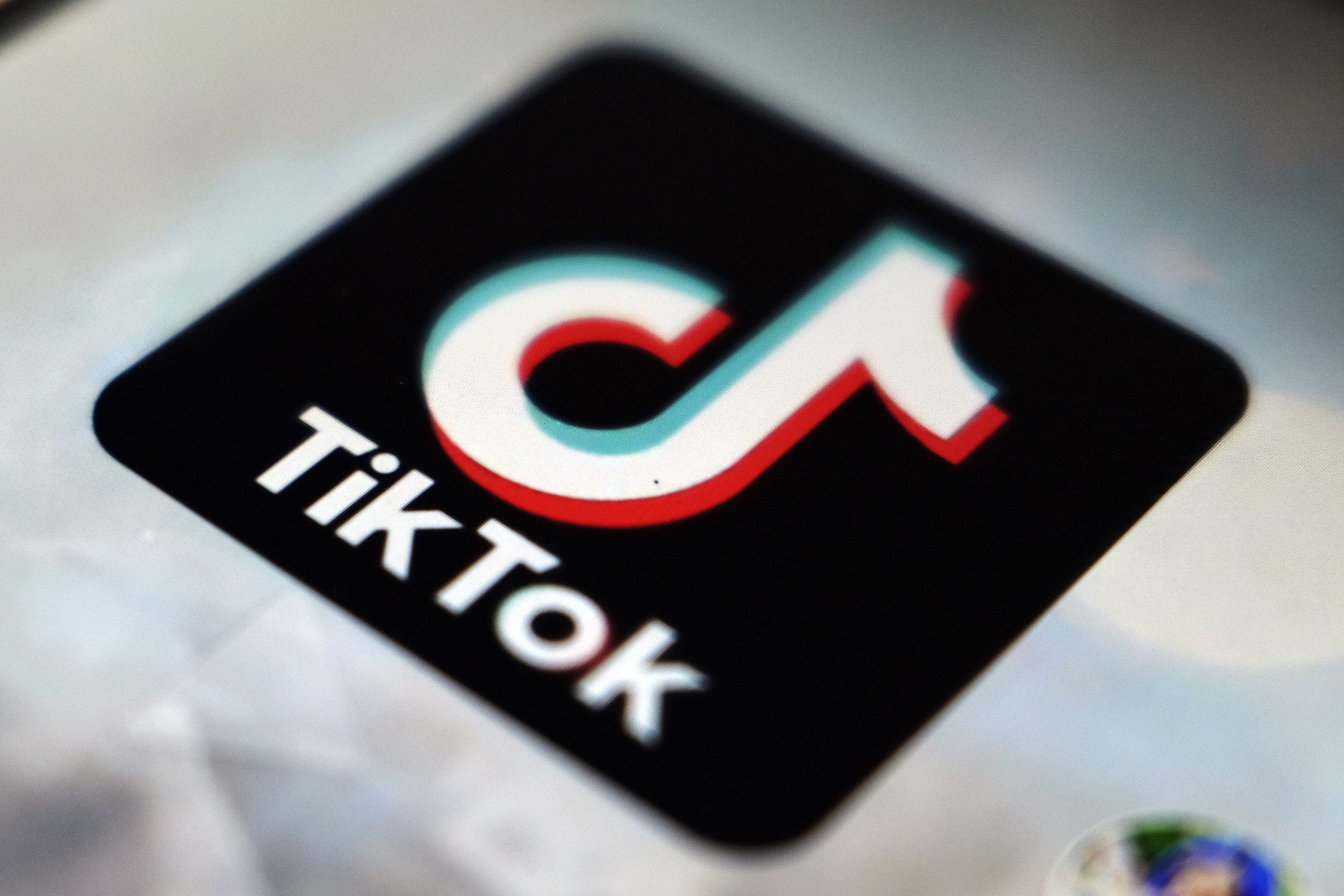 The TikTok logo.