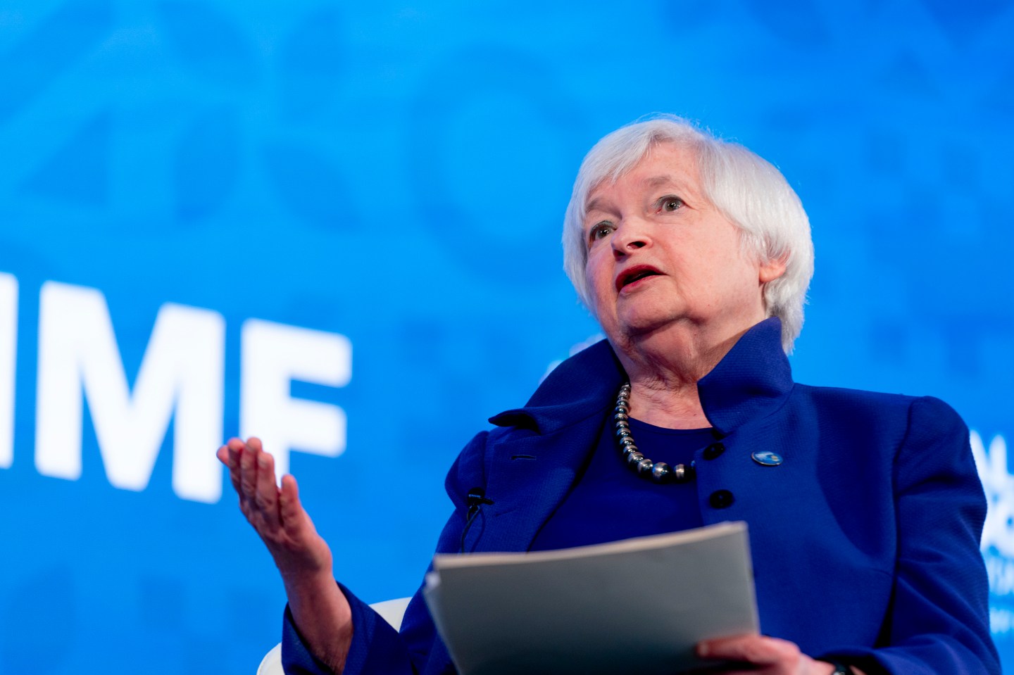 Yellen says U.S. economy ‘remains resilient’ as IMF warns to prepare for a ‘shock-prone world’