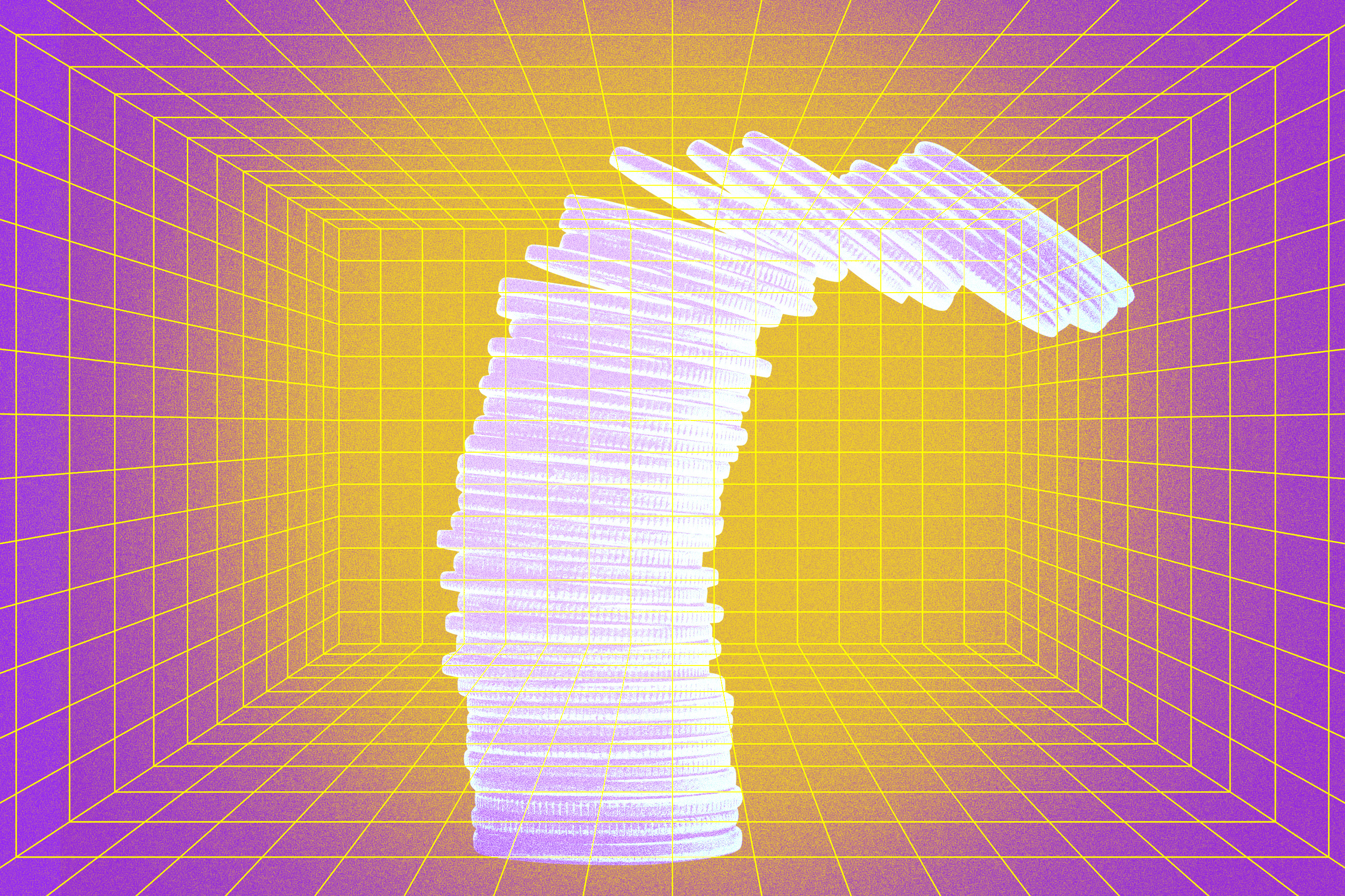 Crypto photo illustration