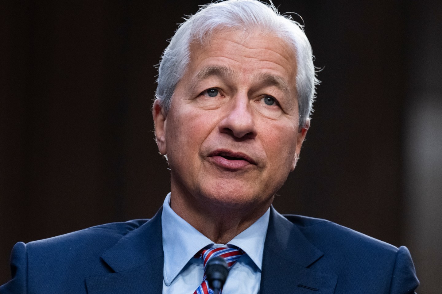 Jamie Dimon testifies at a Congress committee hearing on Thursday, September 22, 2022.