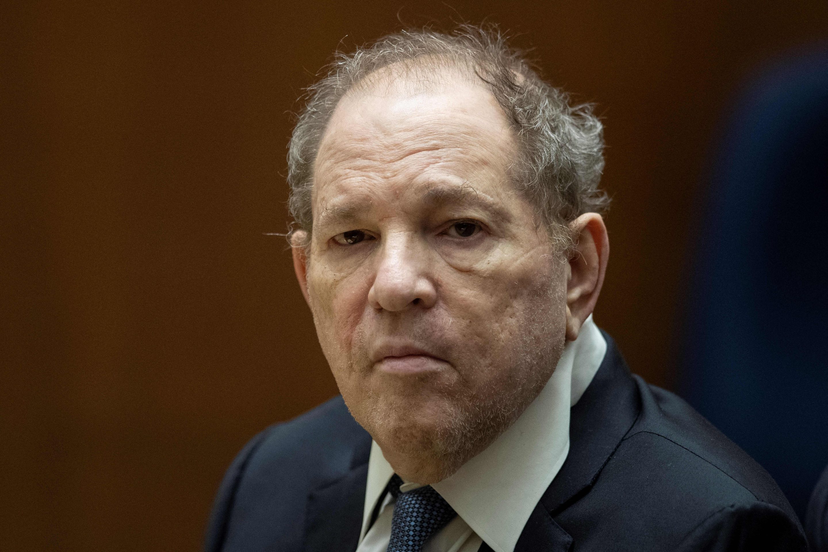 Former film producer Harvey Weinstein appears in court