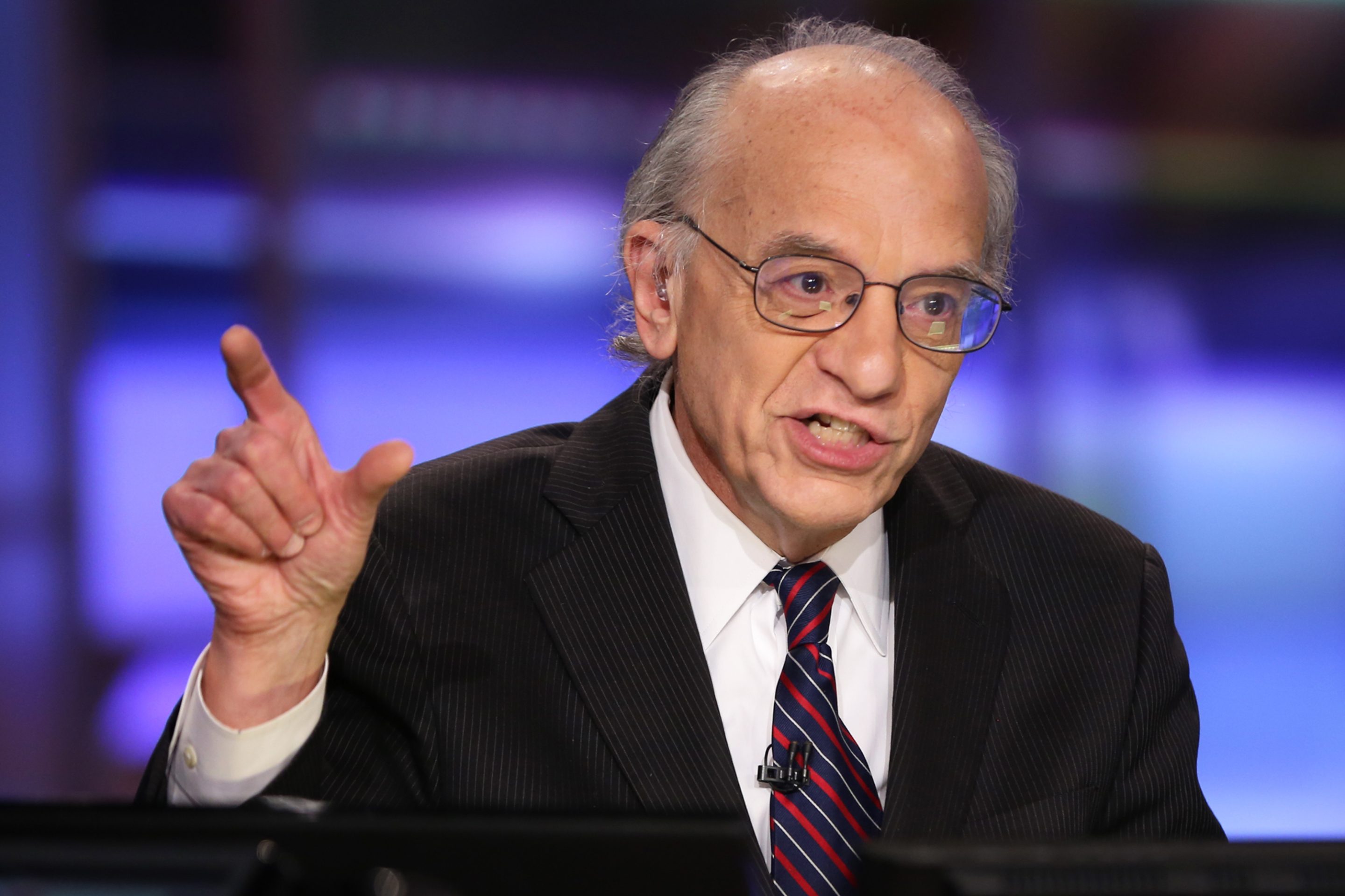 Jeremy Siegel speaks during an interview.
