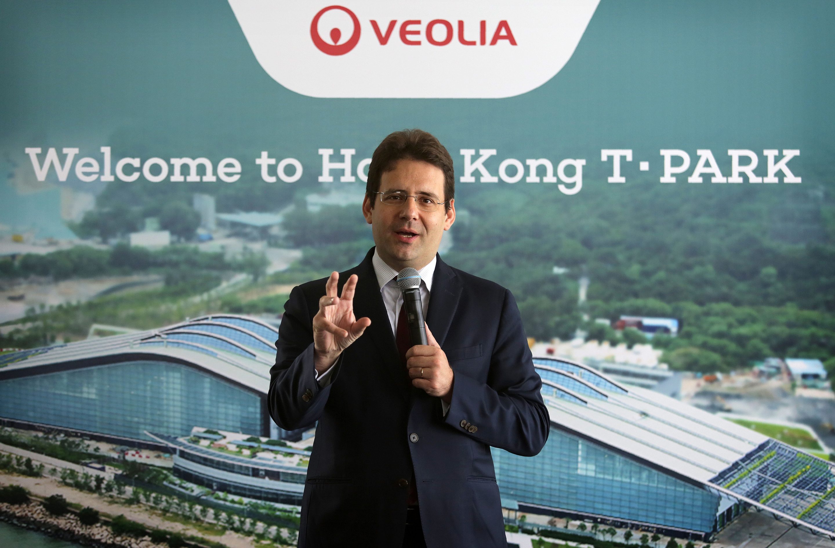 Hong Kong sludge incinerator, managed by French company Veolia, T-Park opened in 2016.