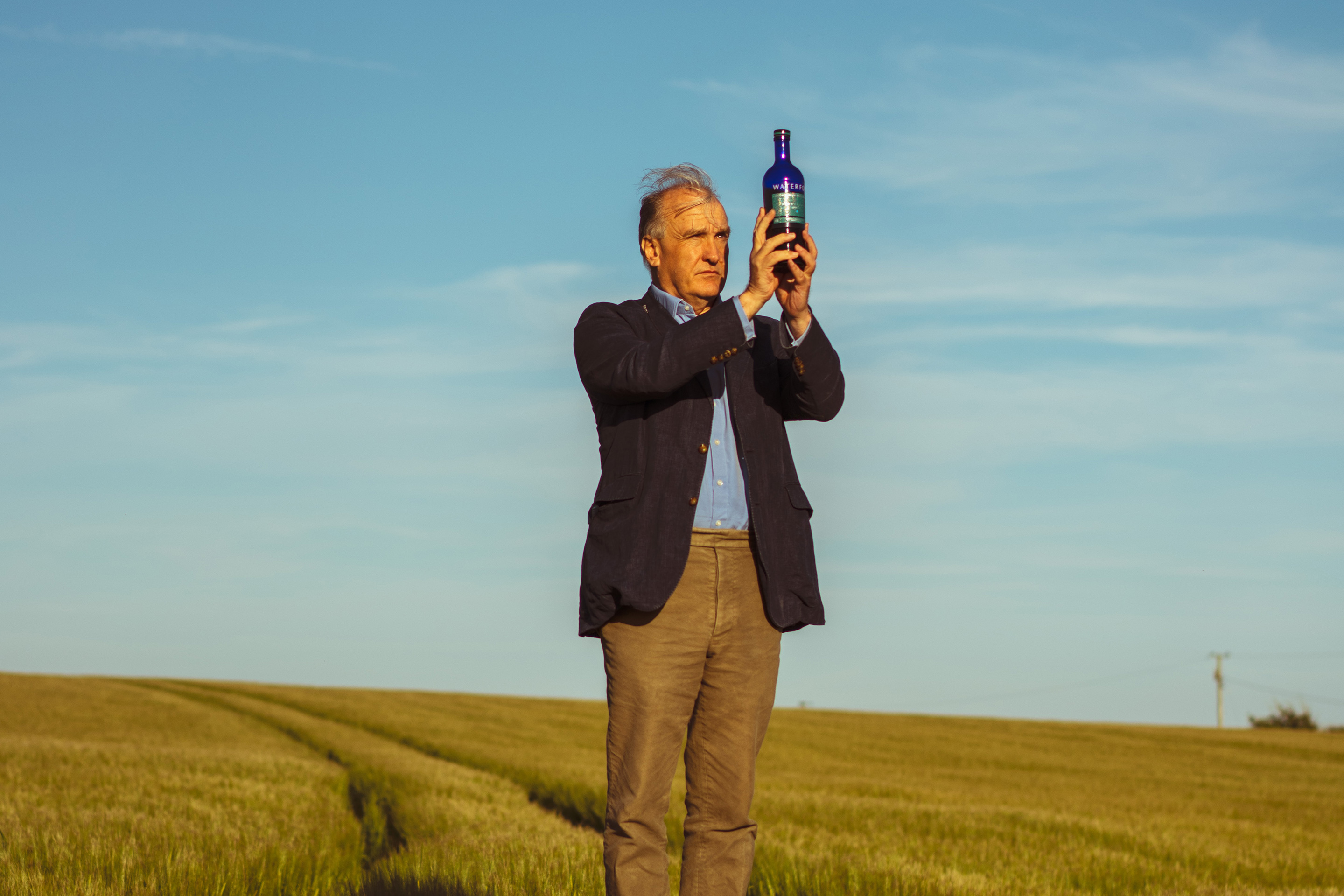 Man in field