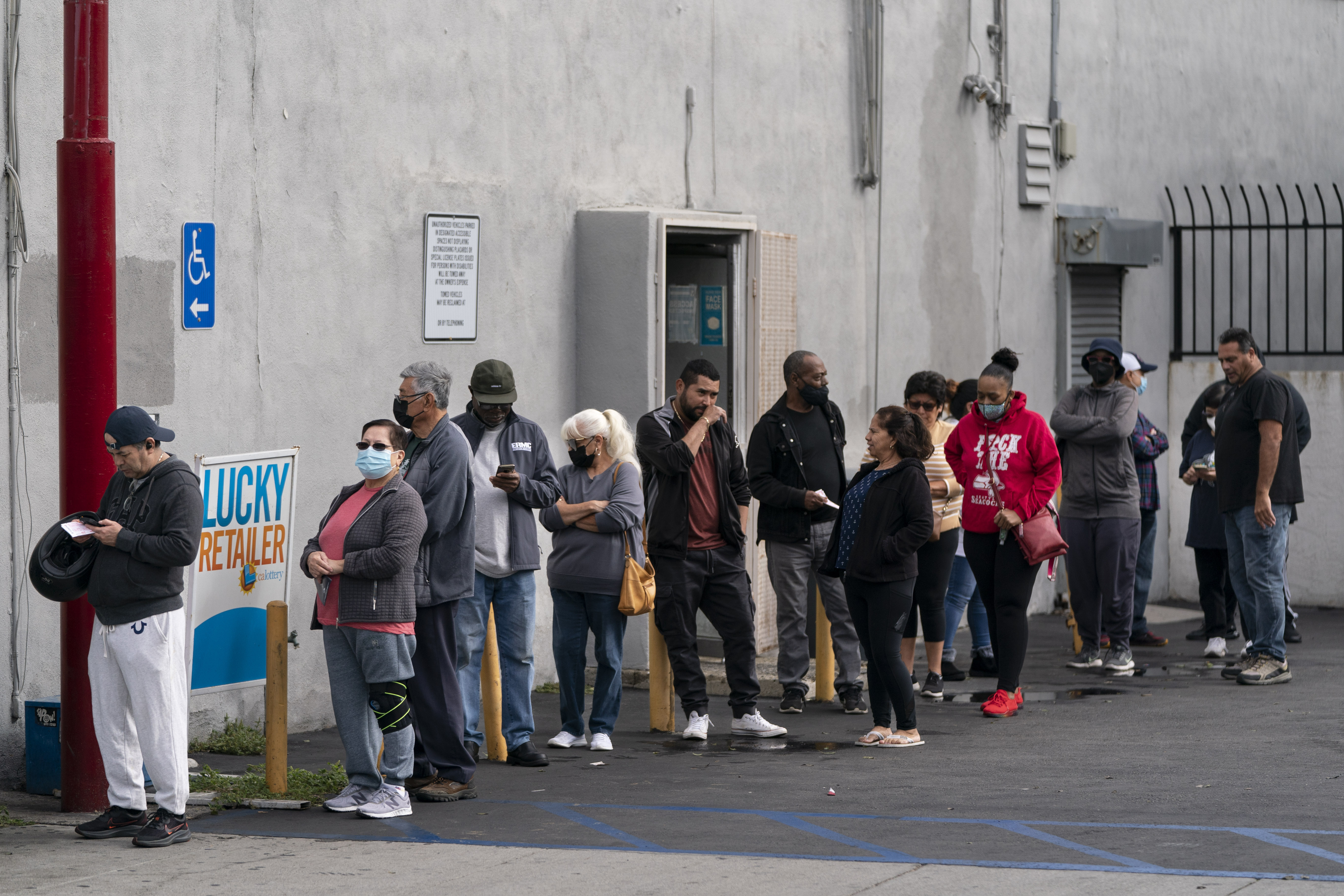 Lottery ticket buyers
