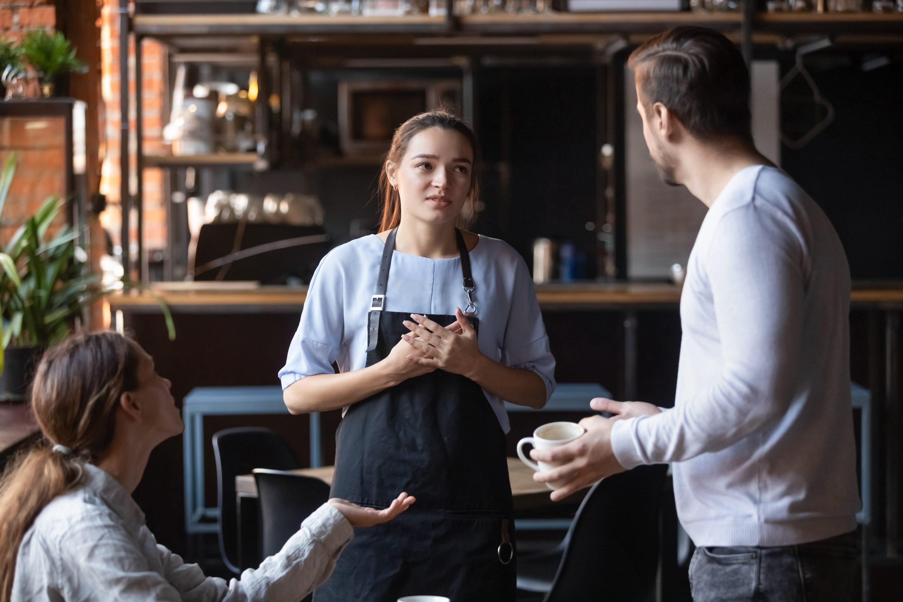 Dissatisfied customers complaining about service are bad for business.