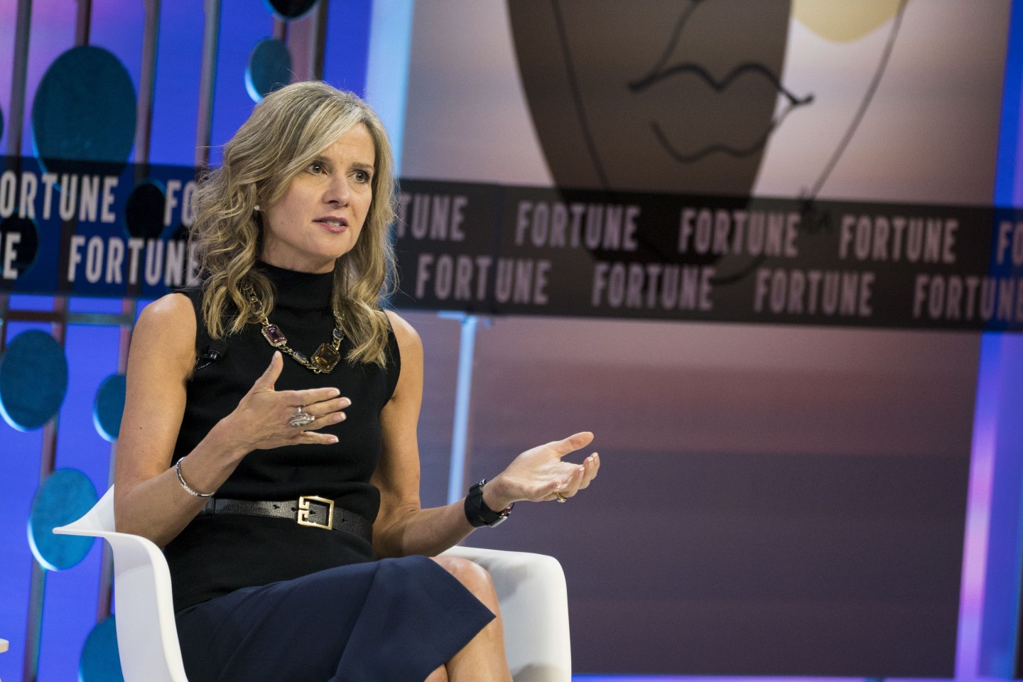 Michelle Gass, chief executive officer of Kohl's Corp.,