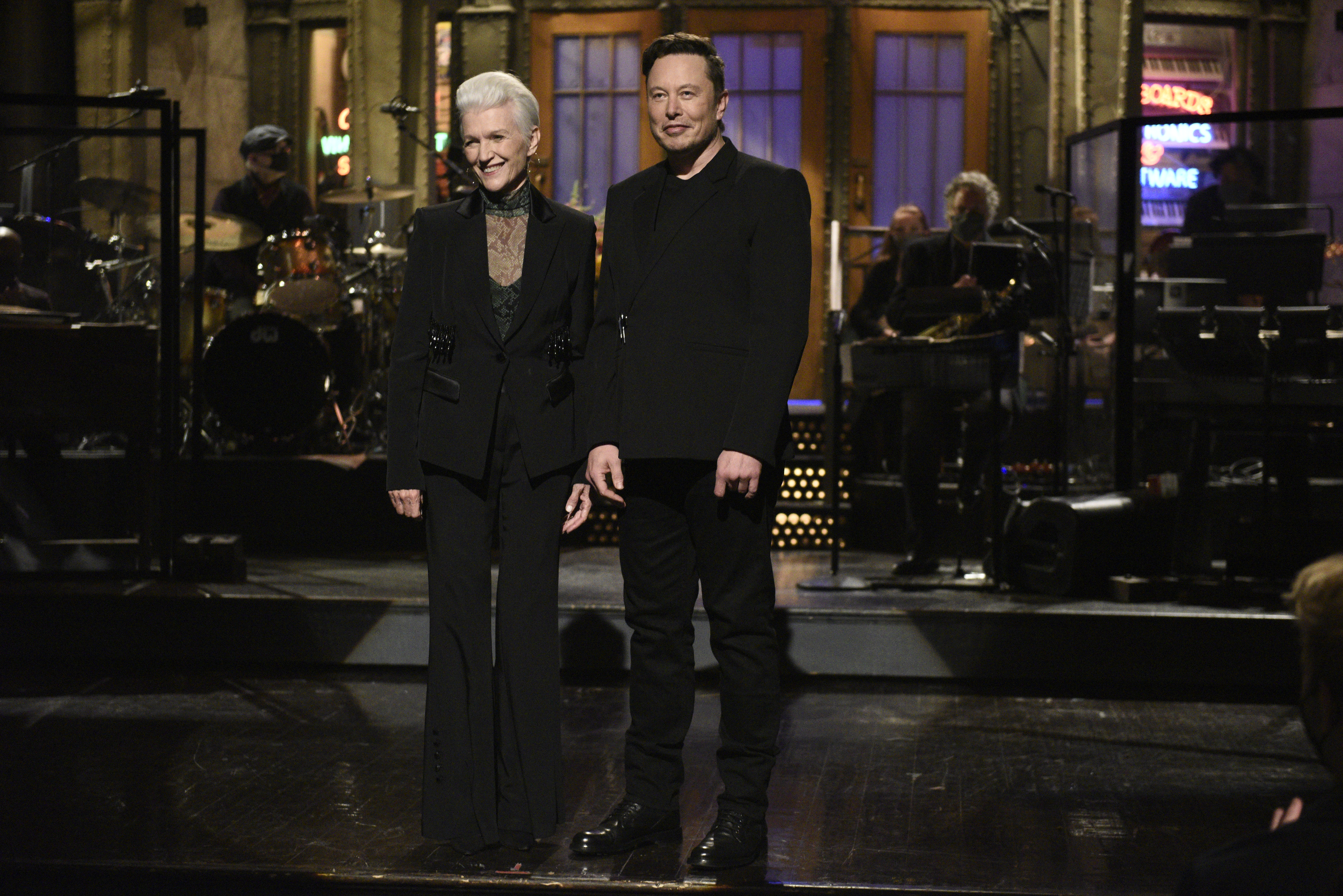 Maye Musk is defending her son Elon from critics.