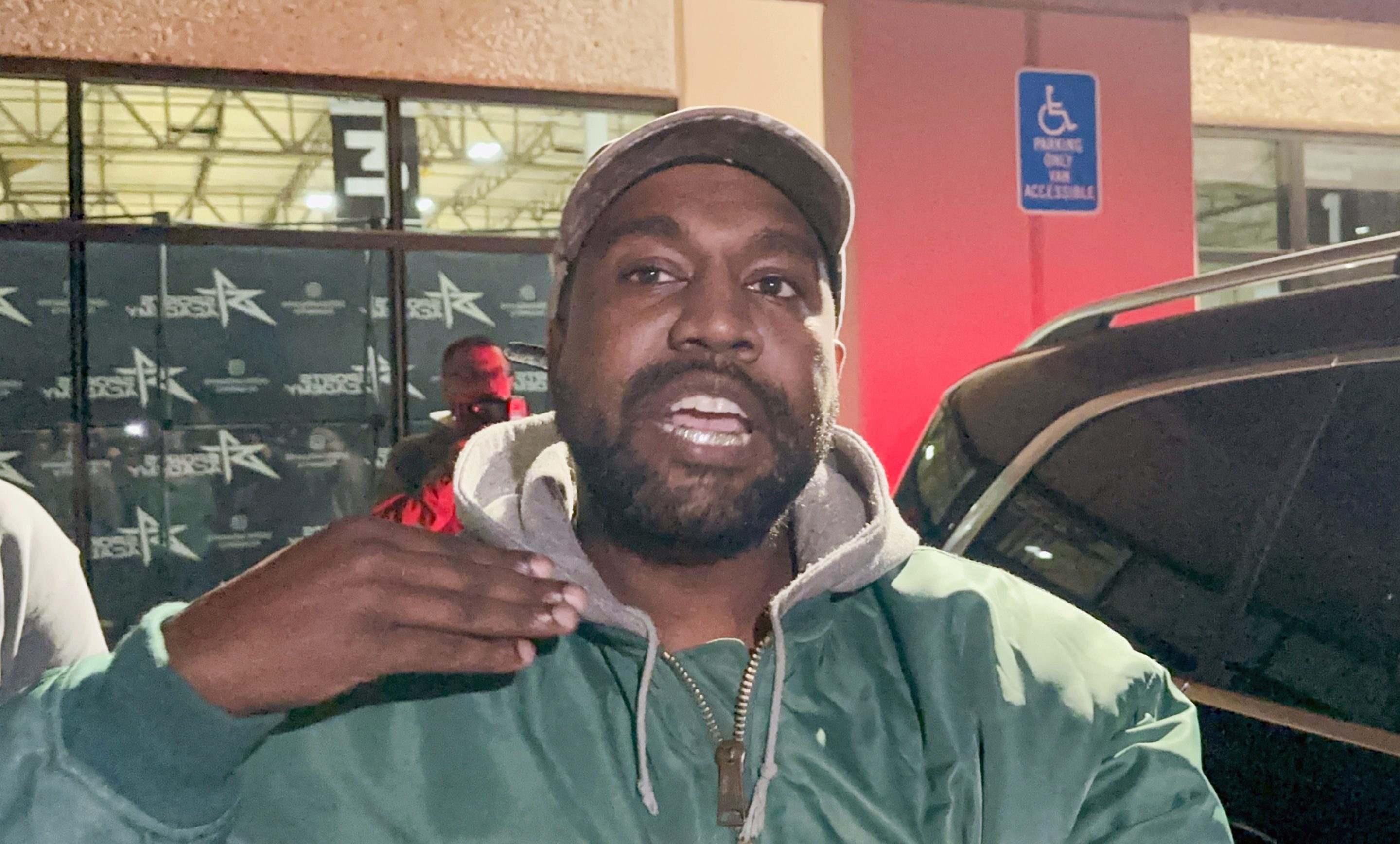 anye West aka Ye is seen on October 28, 2022 in Los Angeles, California