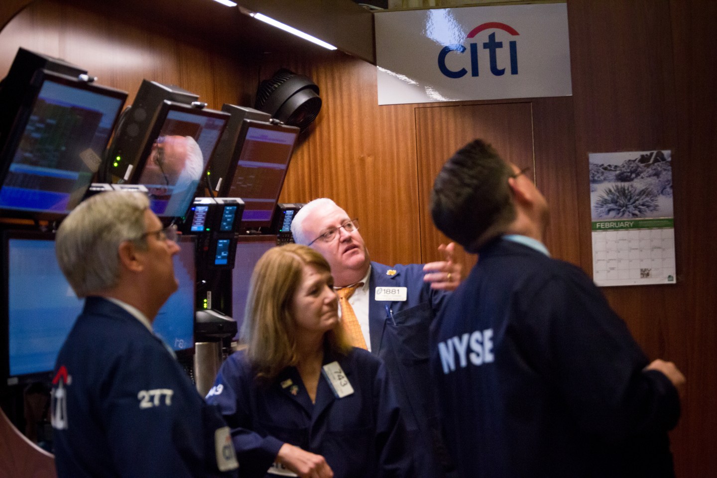 U.S. stock traders