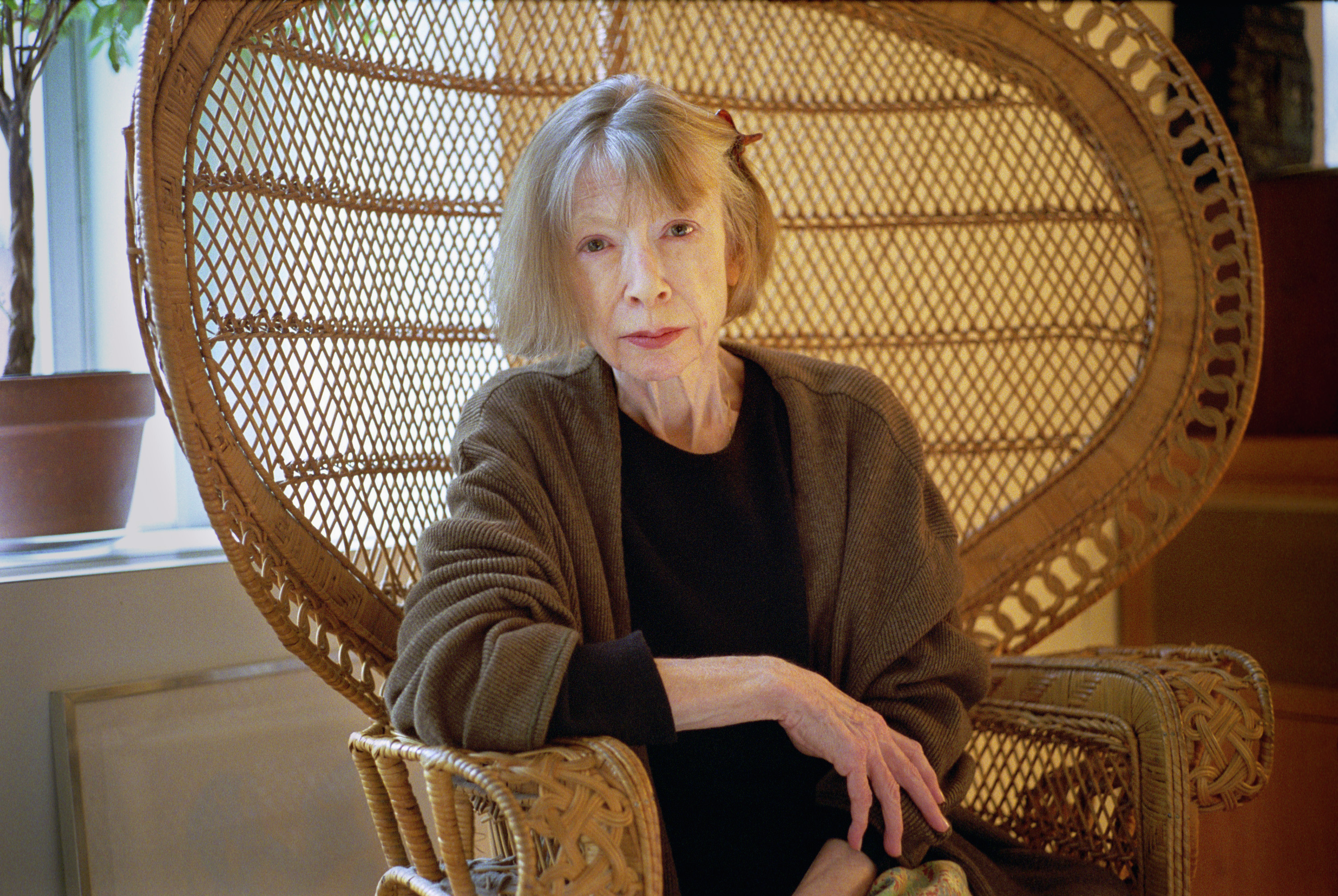 Late author Joan Didion.