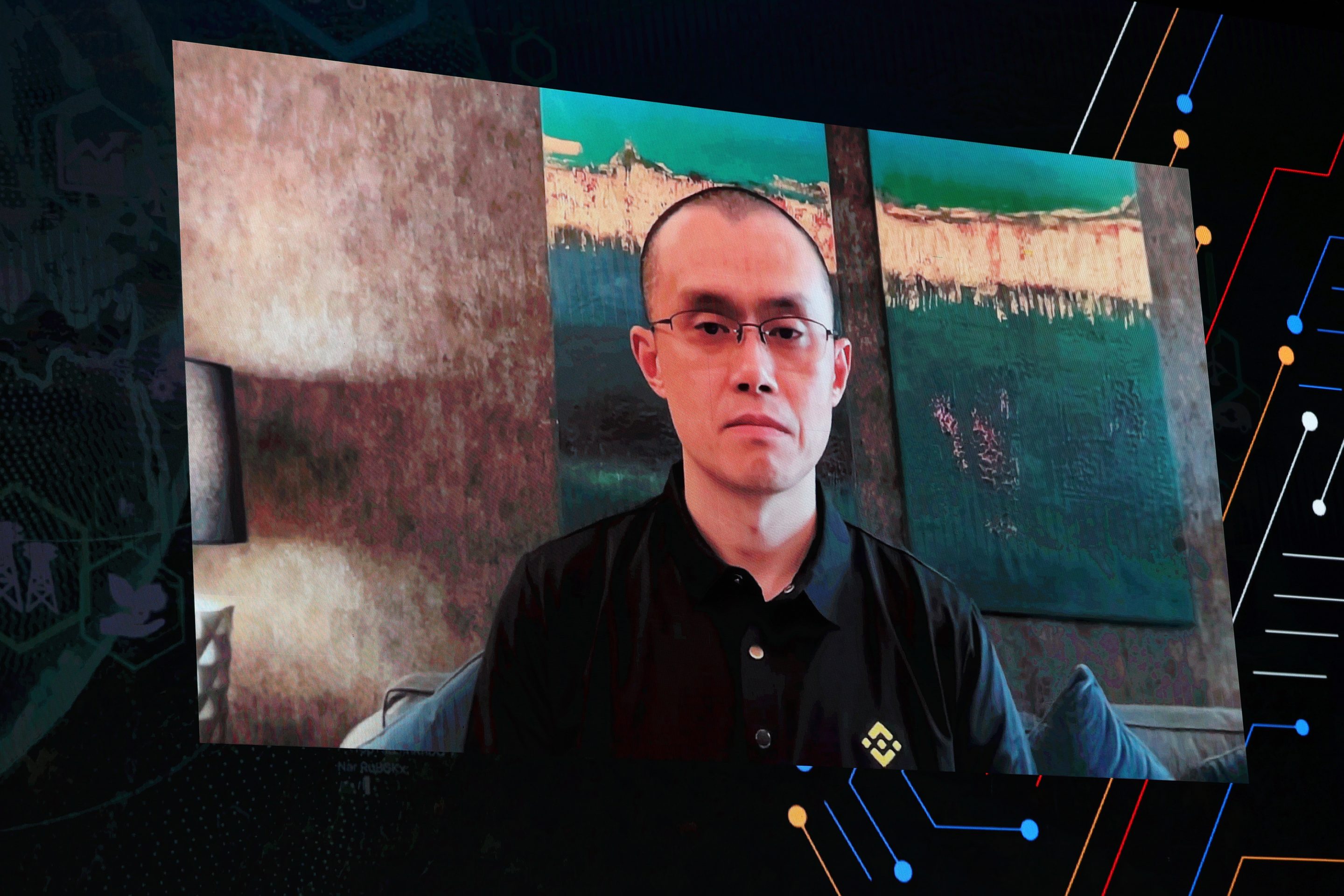 Changpeng Zhao, founder and chief executive officer of Binance
