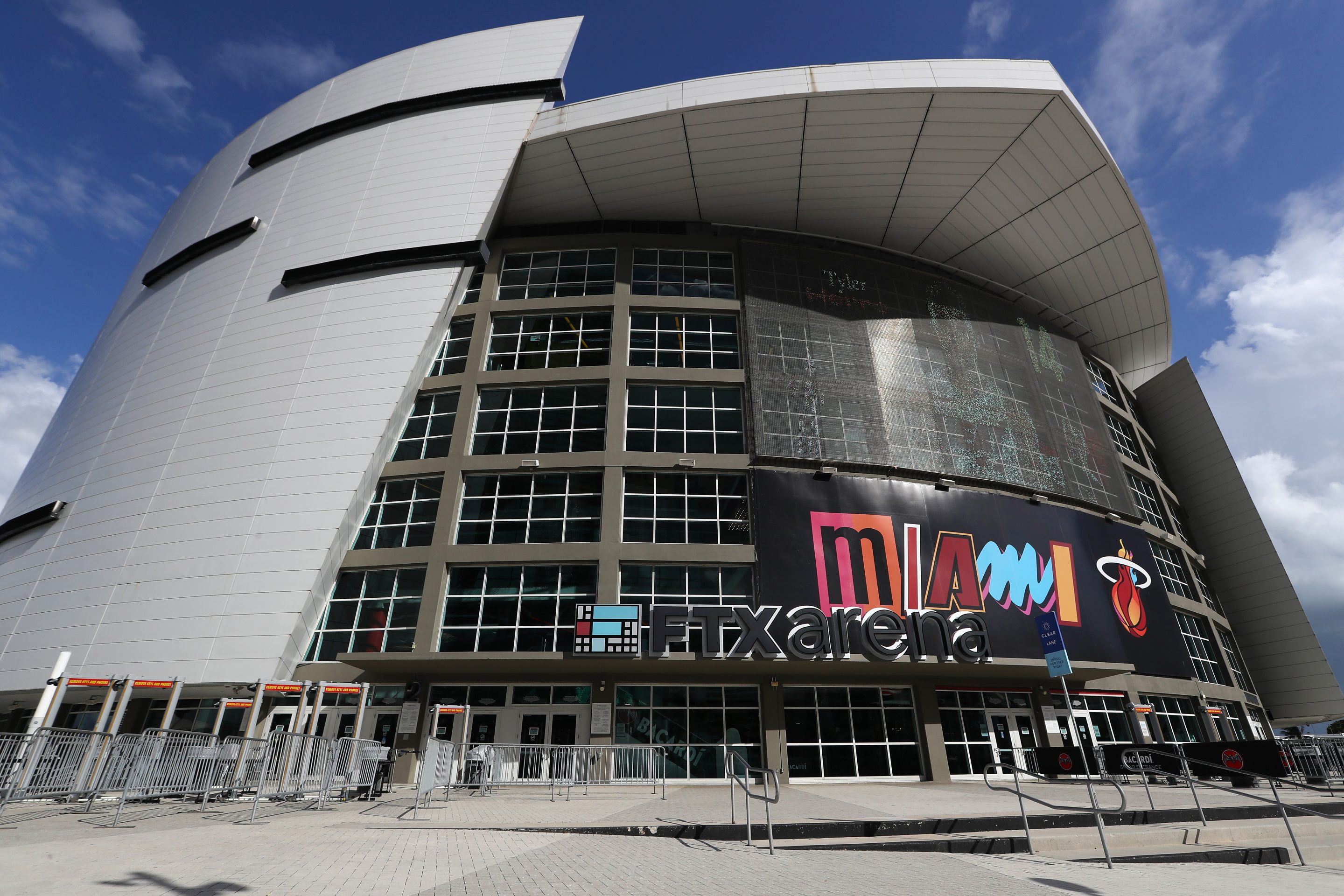 An exterior view of FTX Arena
