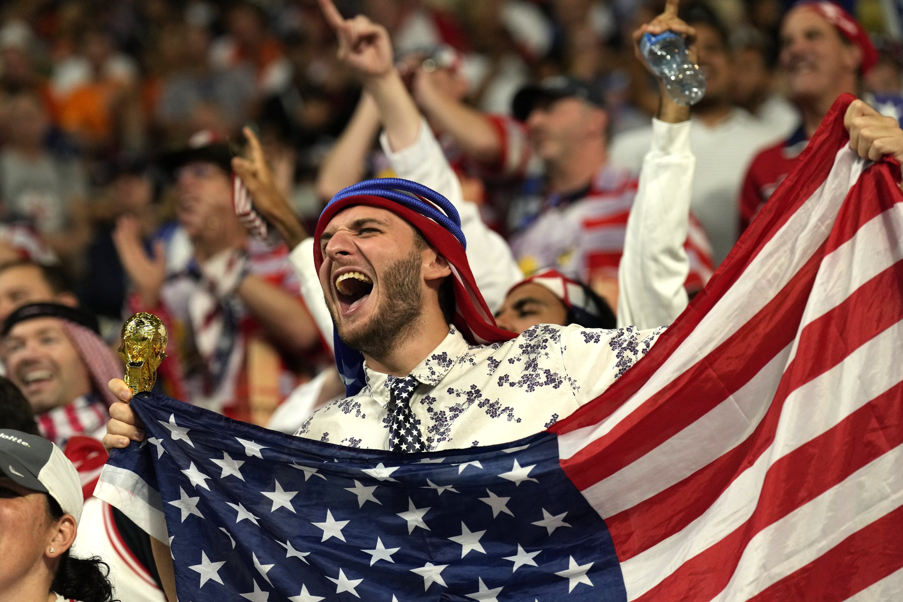 World Cup fans are turning heads with their outfits.