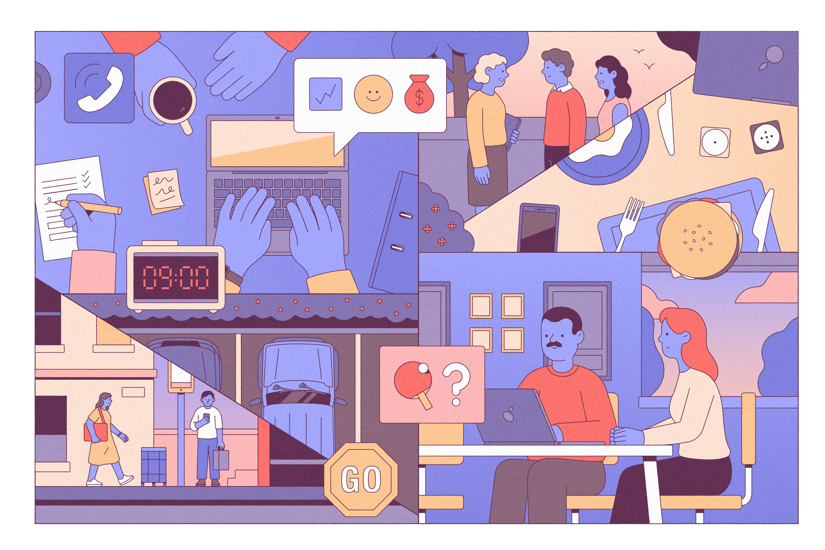 Fortune @ Work Illustration