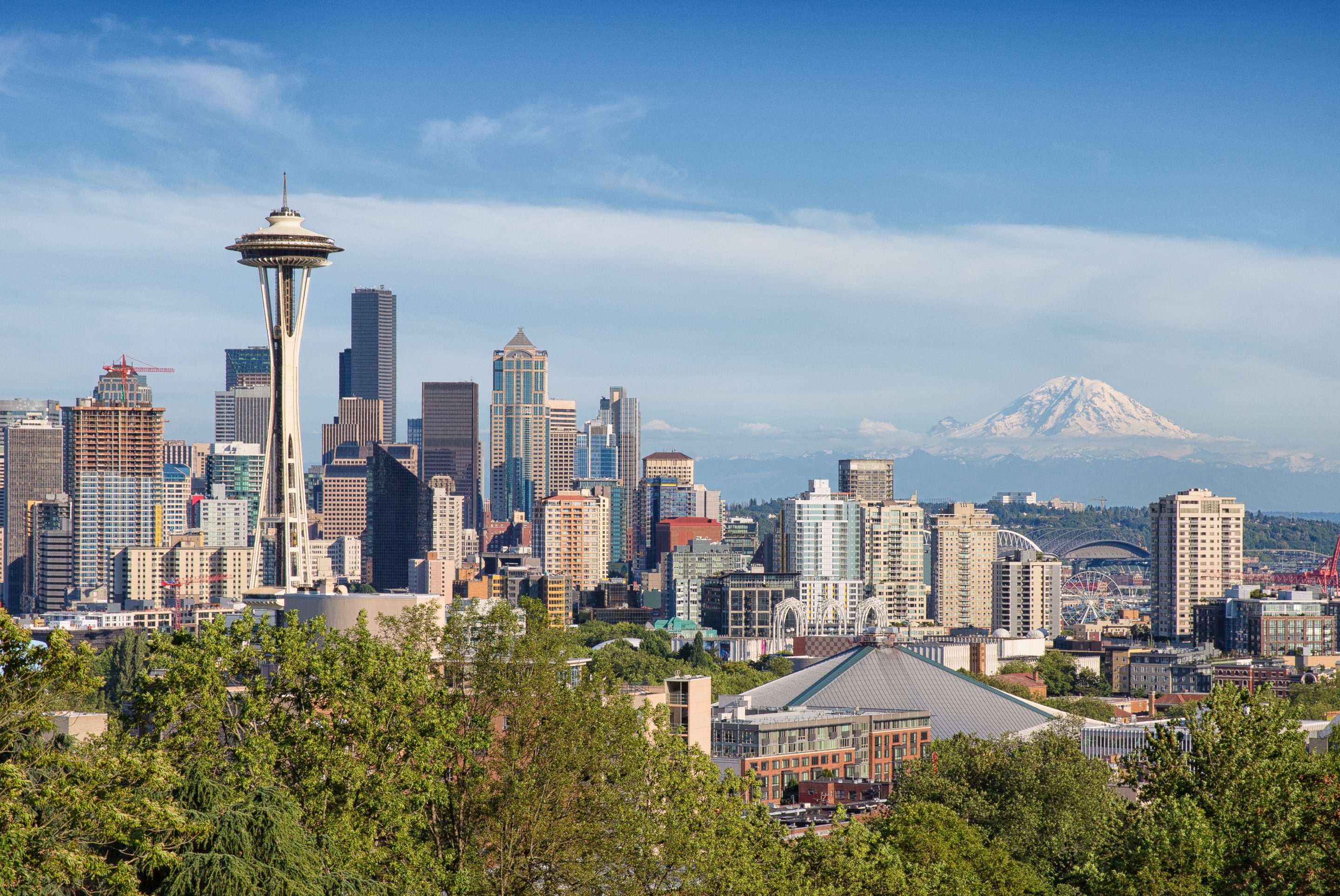 Photo of Seattle, Washington skyline.