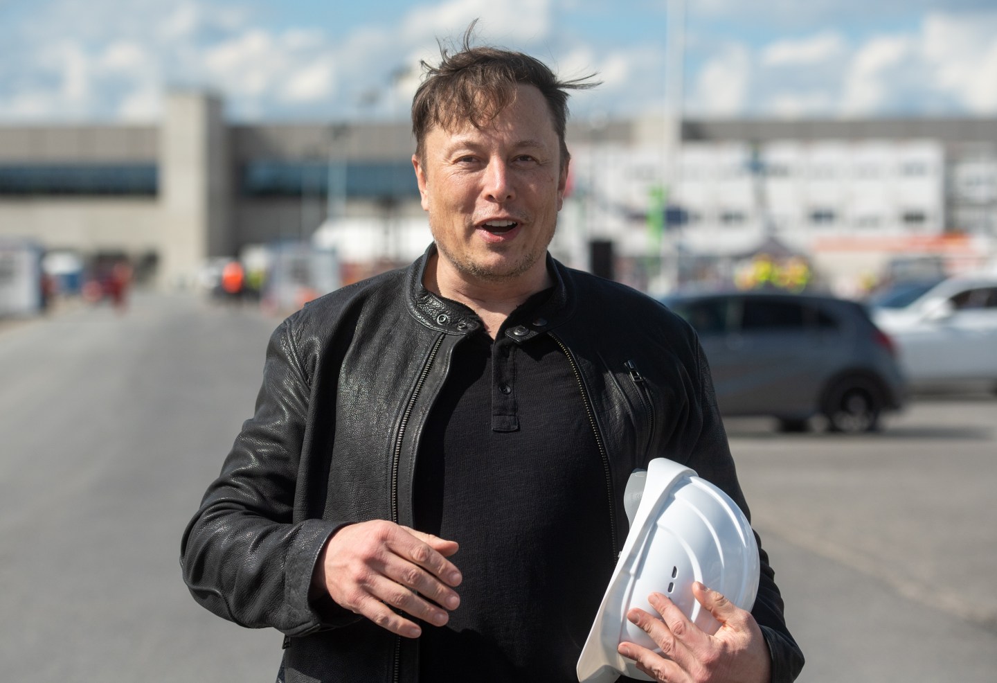 Elon Musk’s security allegedly rammed someone with a car after a roadside confrontation. Police are investigating