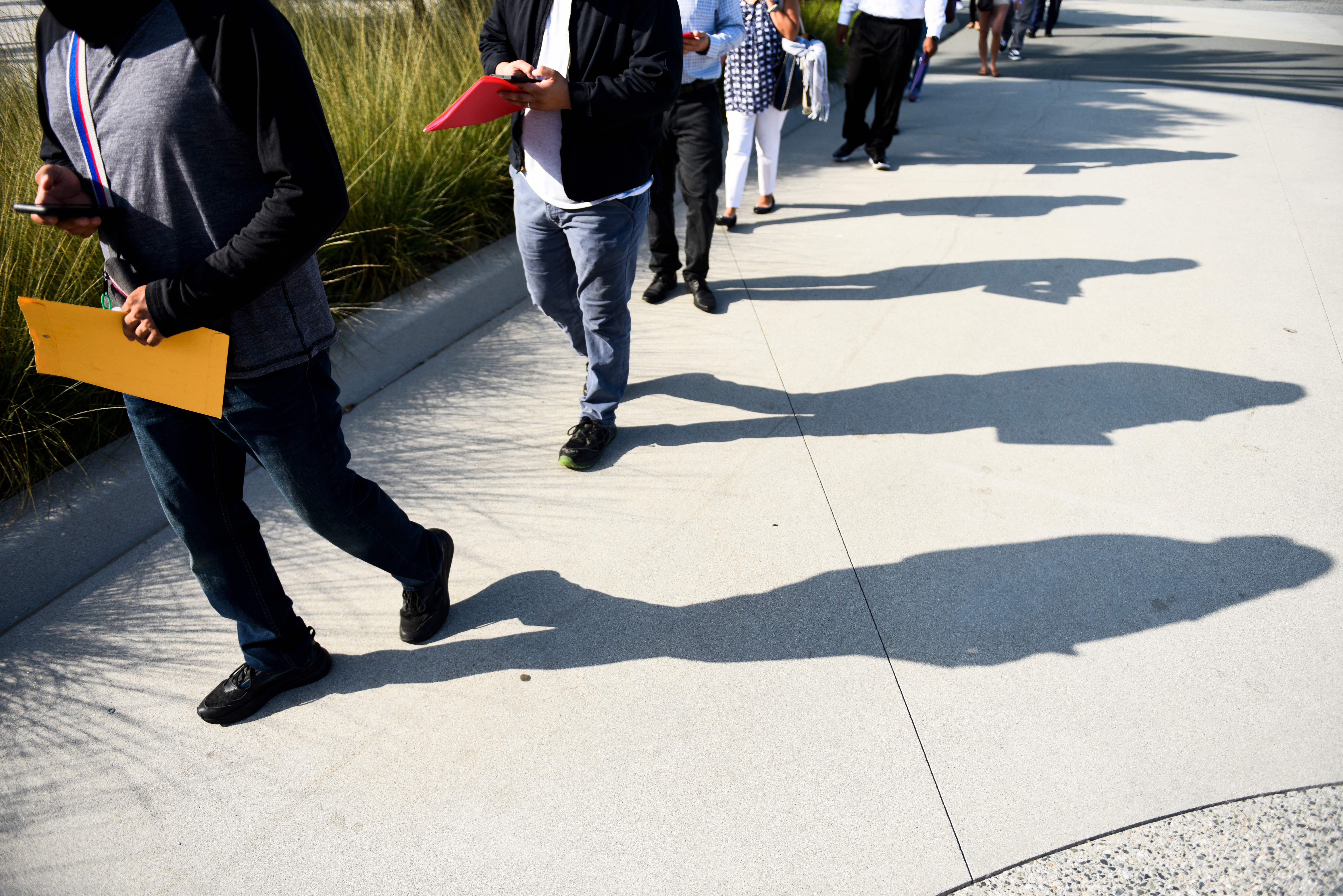 Unemployment line
