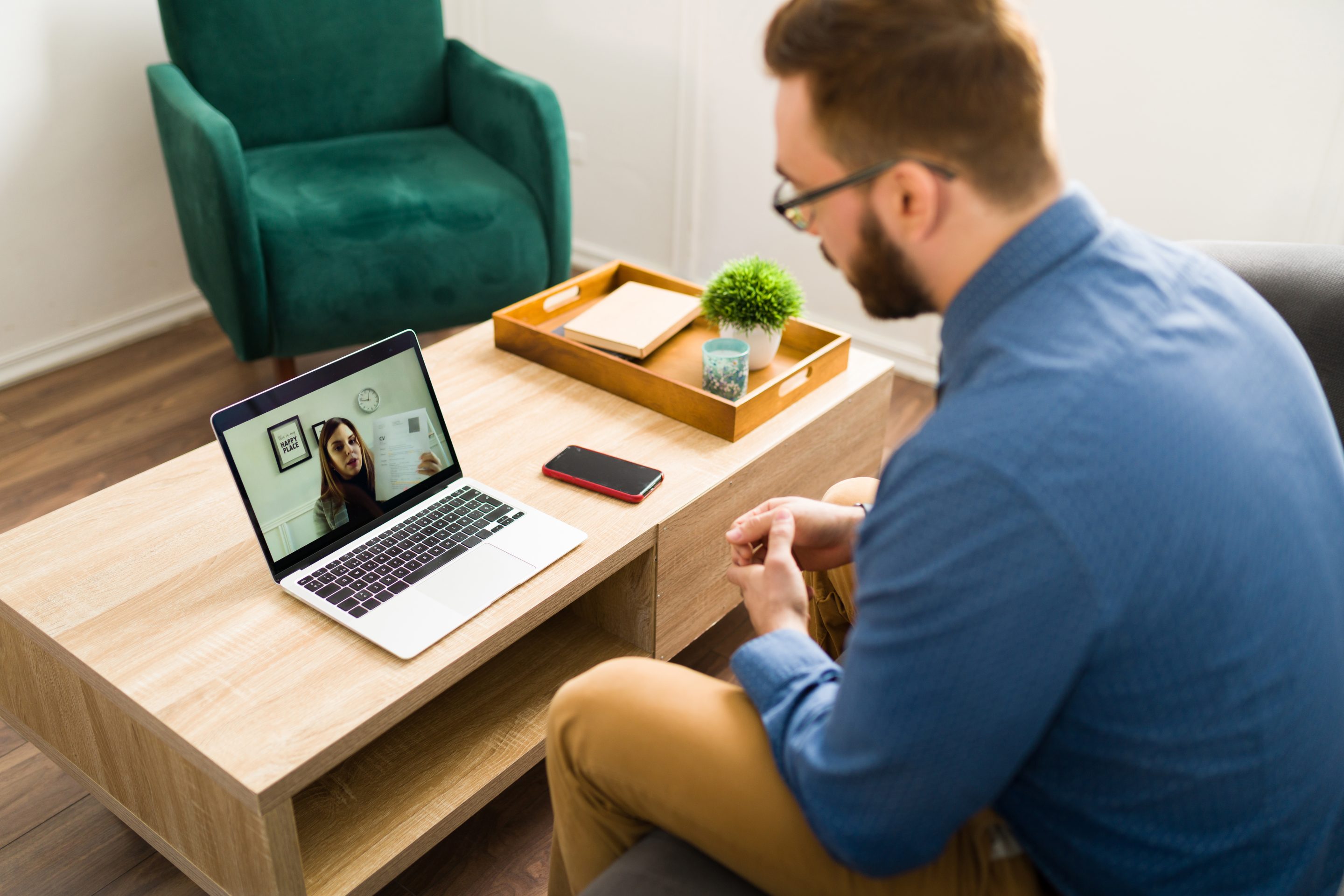 Virtual job interview