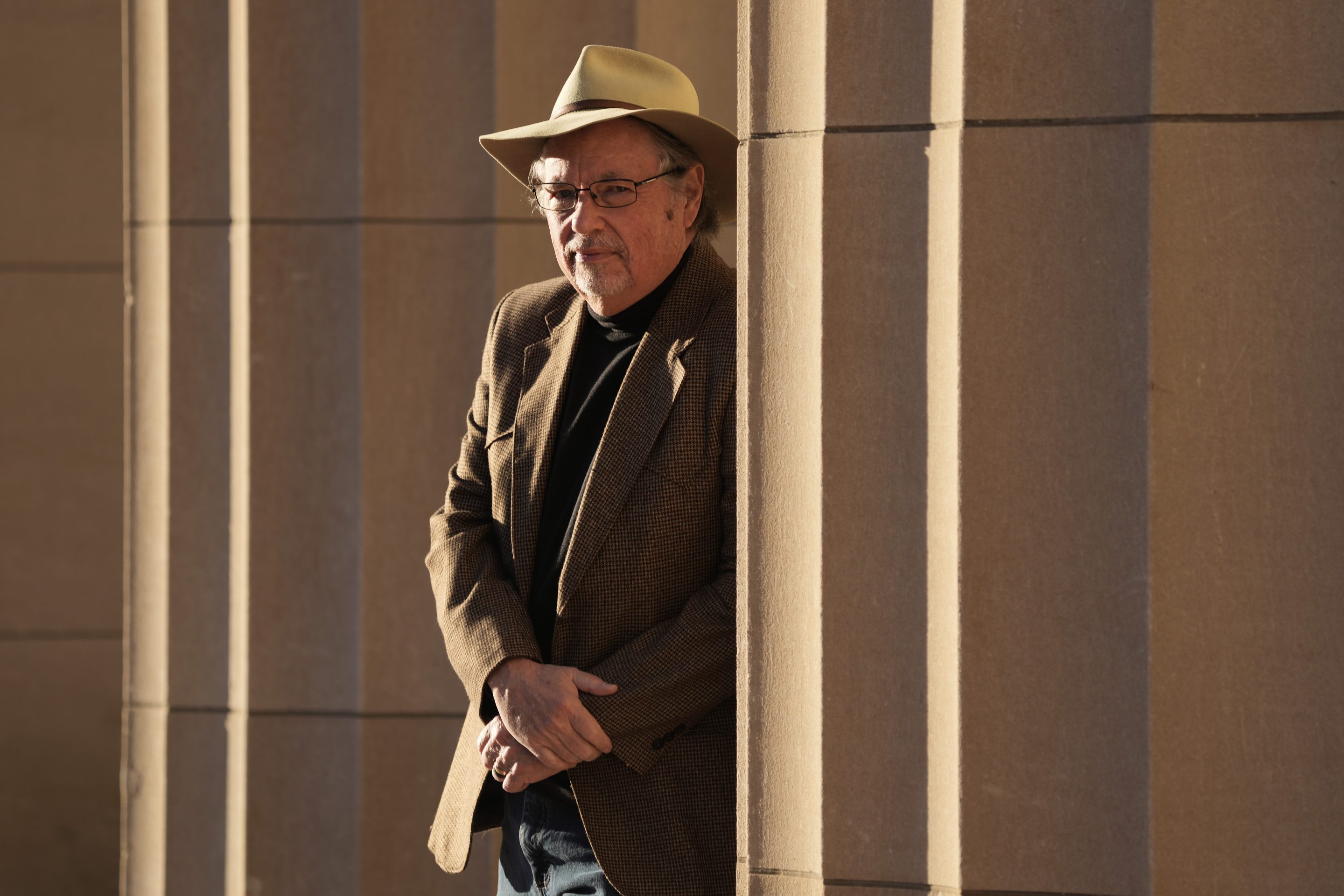 Professor Max McCoy at Emporia State University in Kansas.