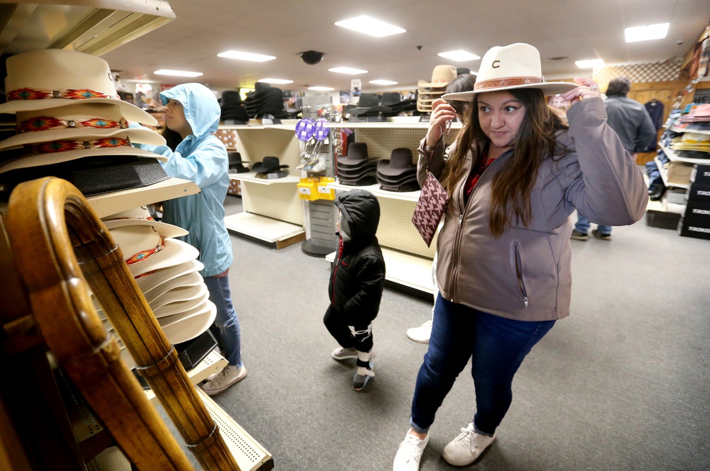 American shoppers