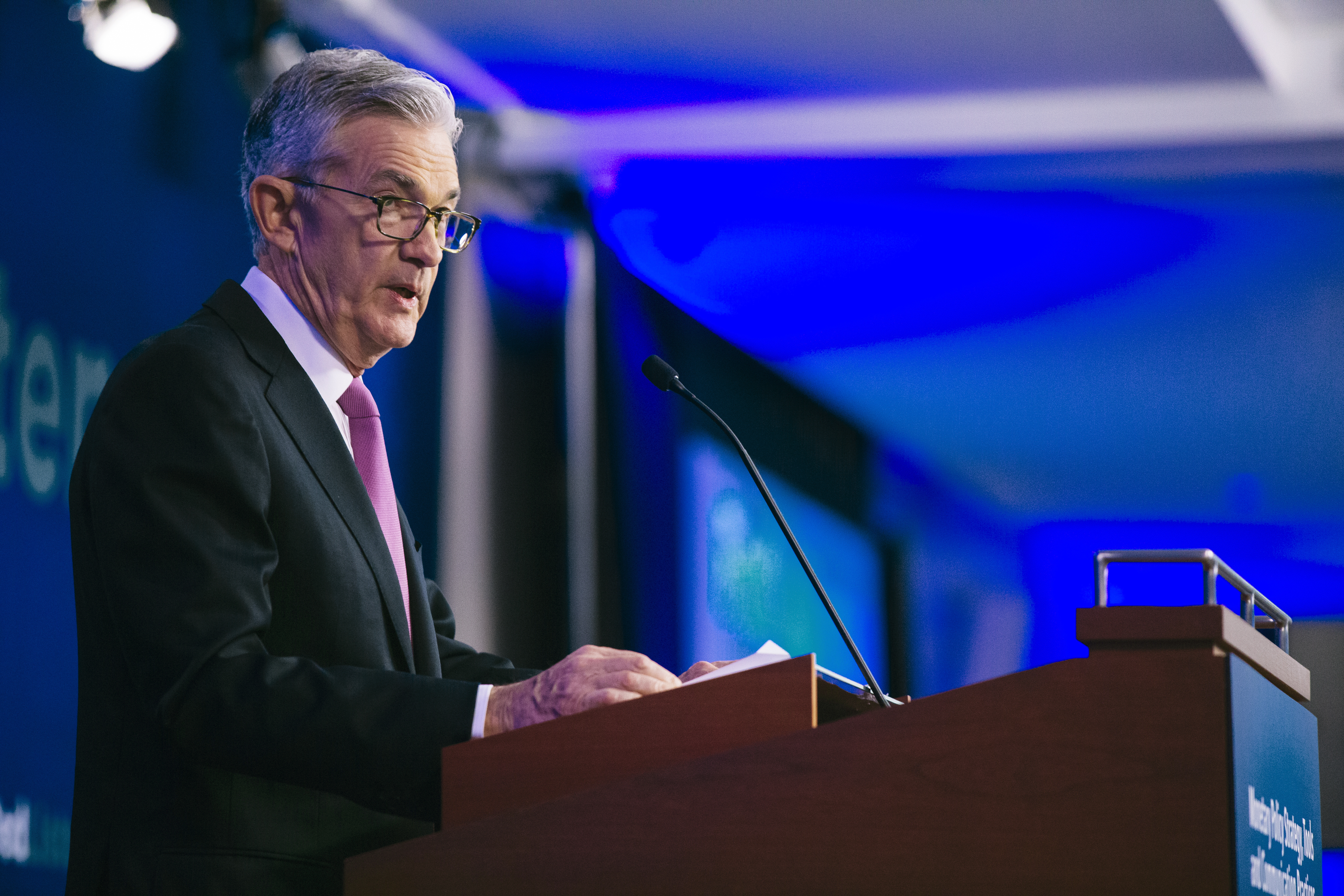 Jerome Powell, chairman of the Federal Reserve, is raising interest rates to fight inflation.