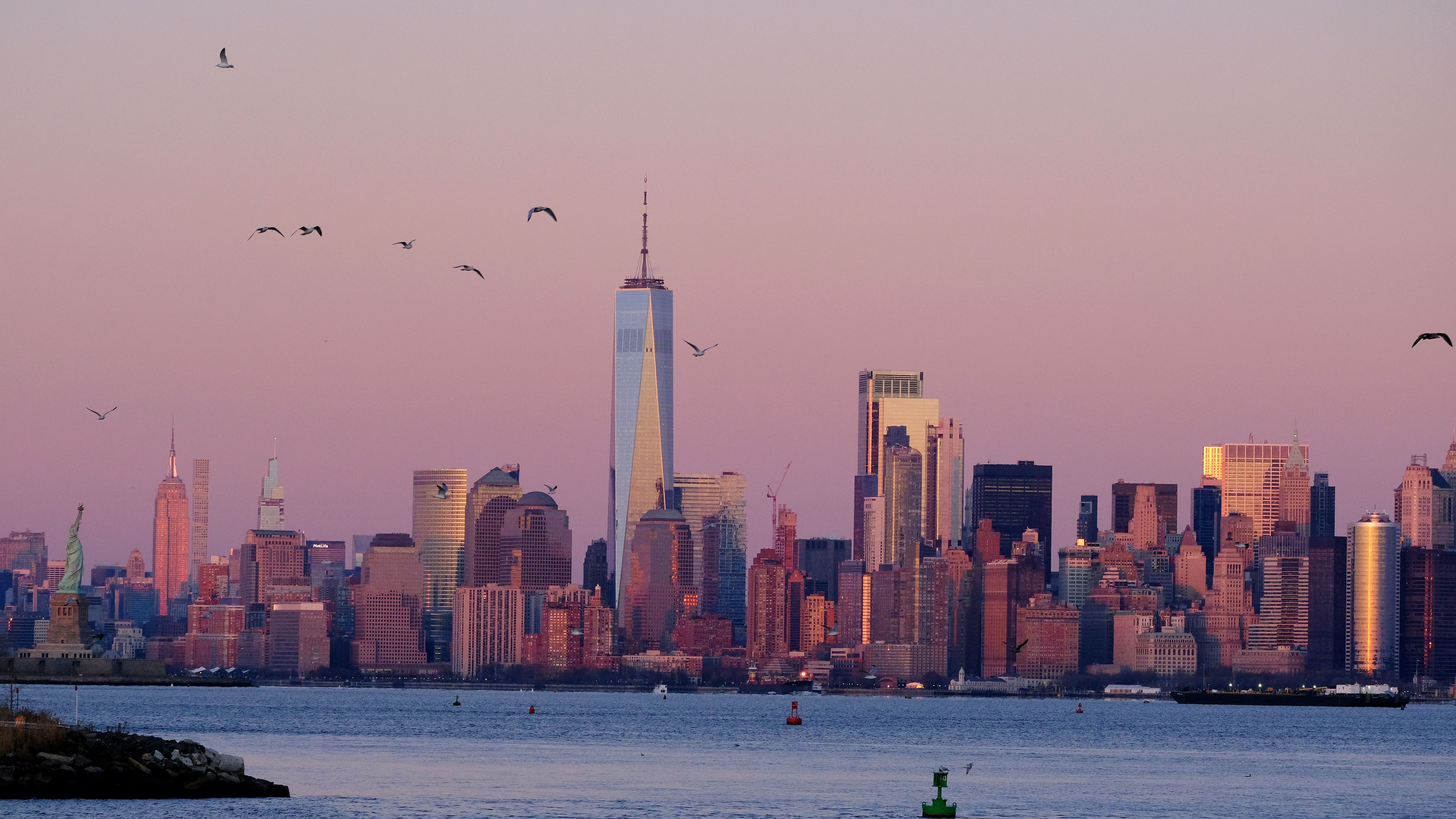 New York has had no measurable snow since December.