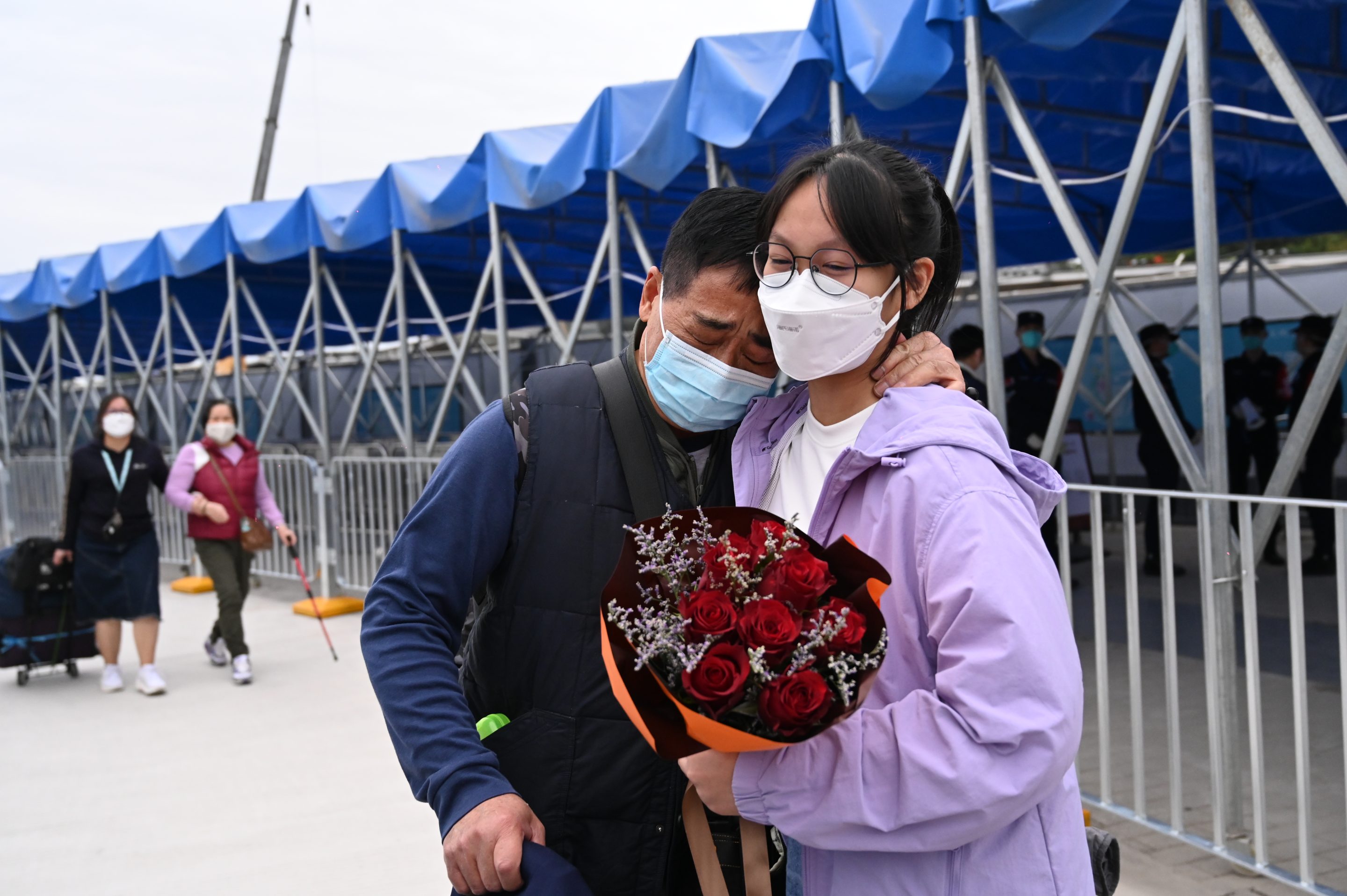 China is seeing more scenes like this amid loosened COVID restrictions.