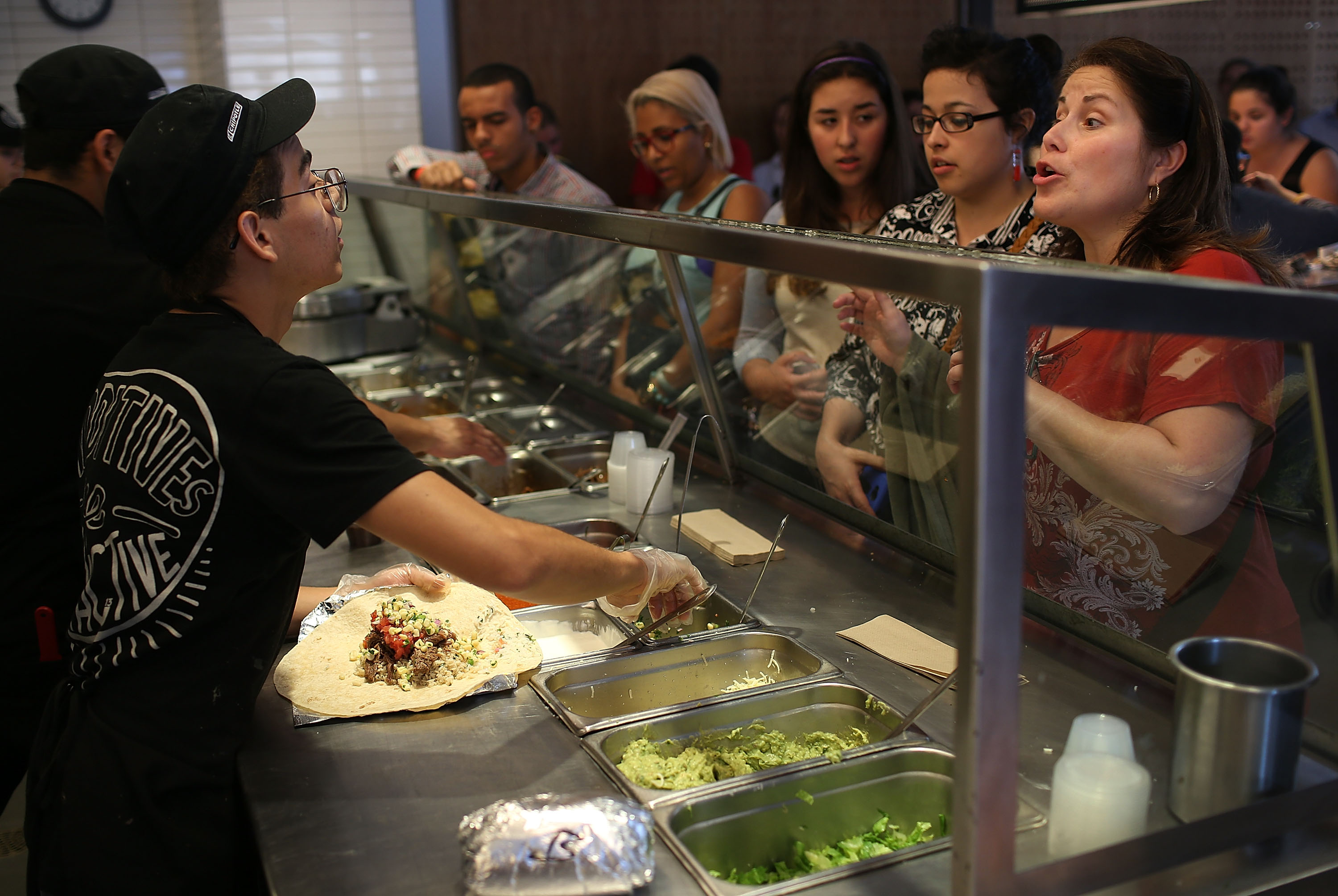 Chipotle is hiring 15,000 workers.