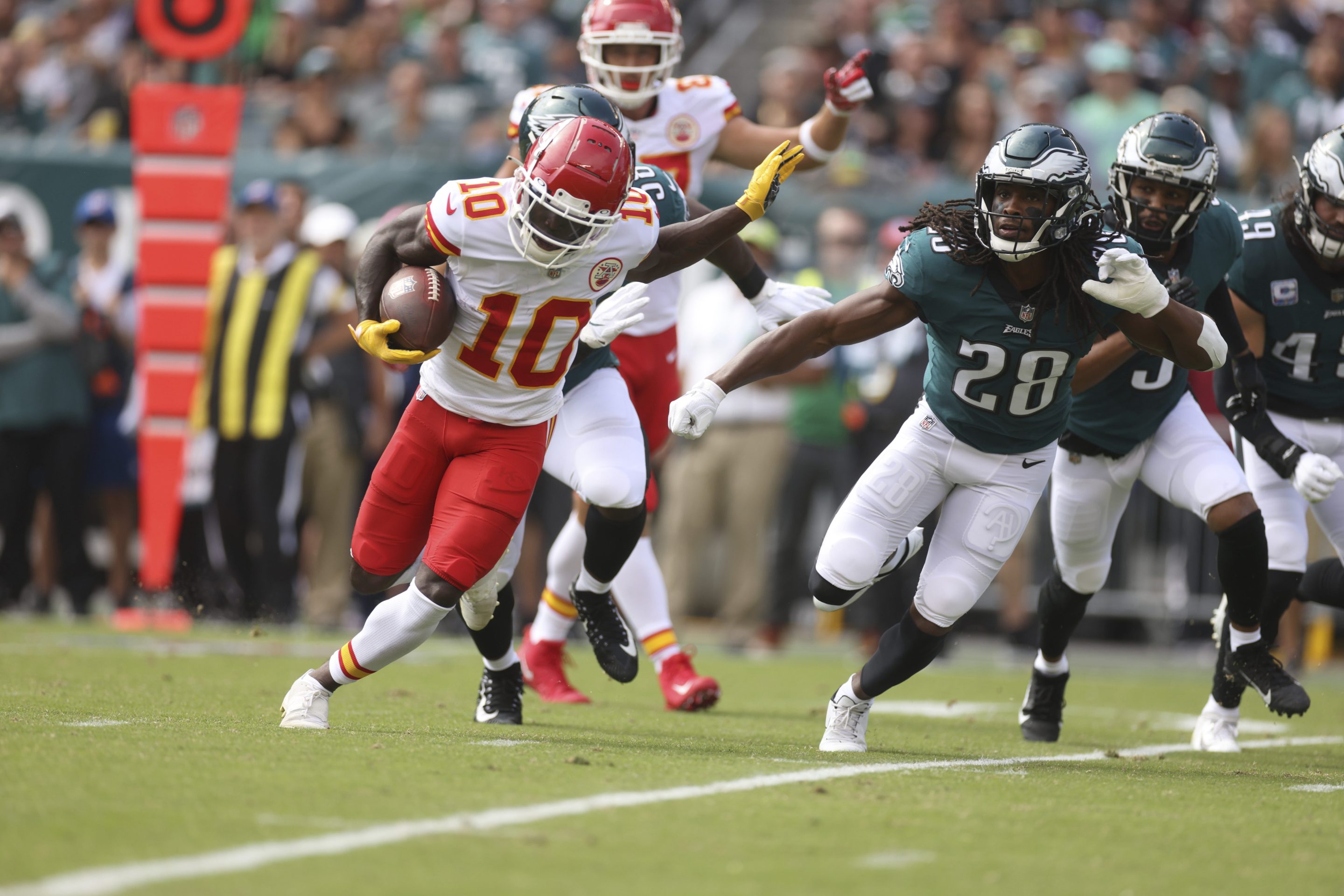 The Eagles and the Chiefs will battle for the 2023 Lombardi trophy in Super Bowl LVII.