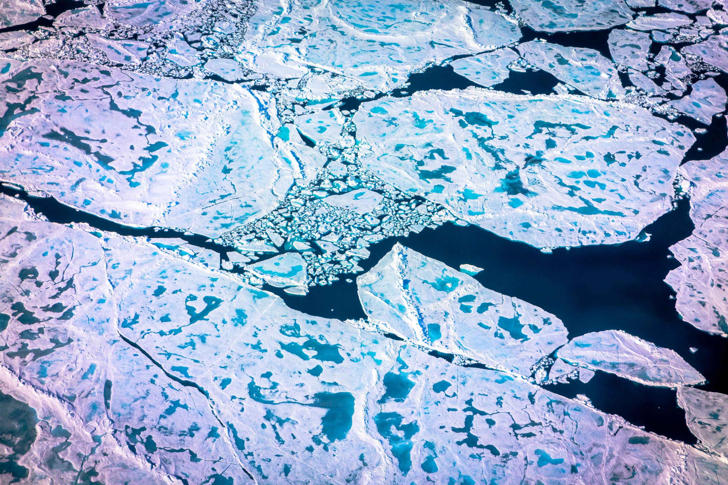 Over the past two decades, the Arctic has lost about a third of its winter sea ice volume.