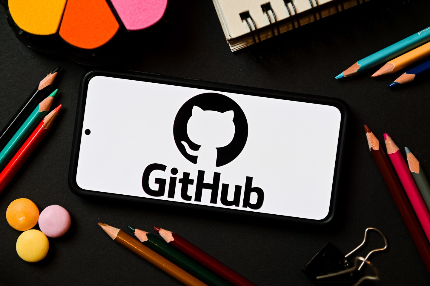 GitHub screenshot on a phone