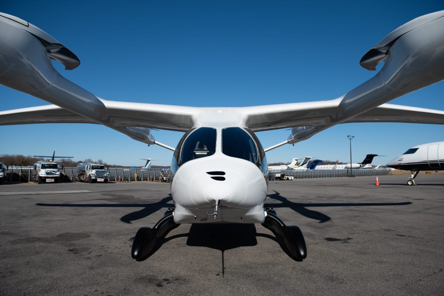 Two flying taxi companies are facing off in the battle for the skies above New York City