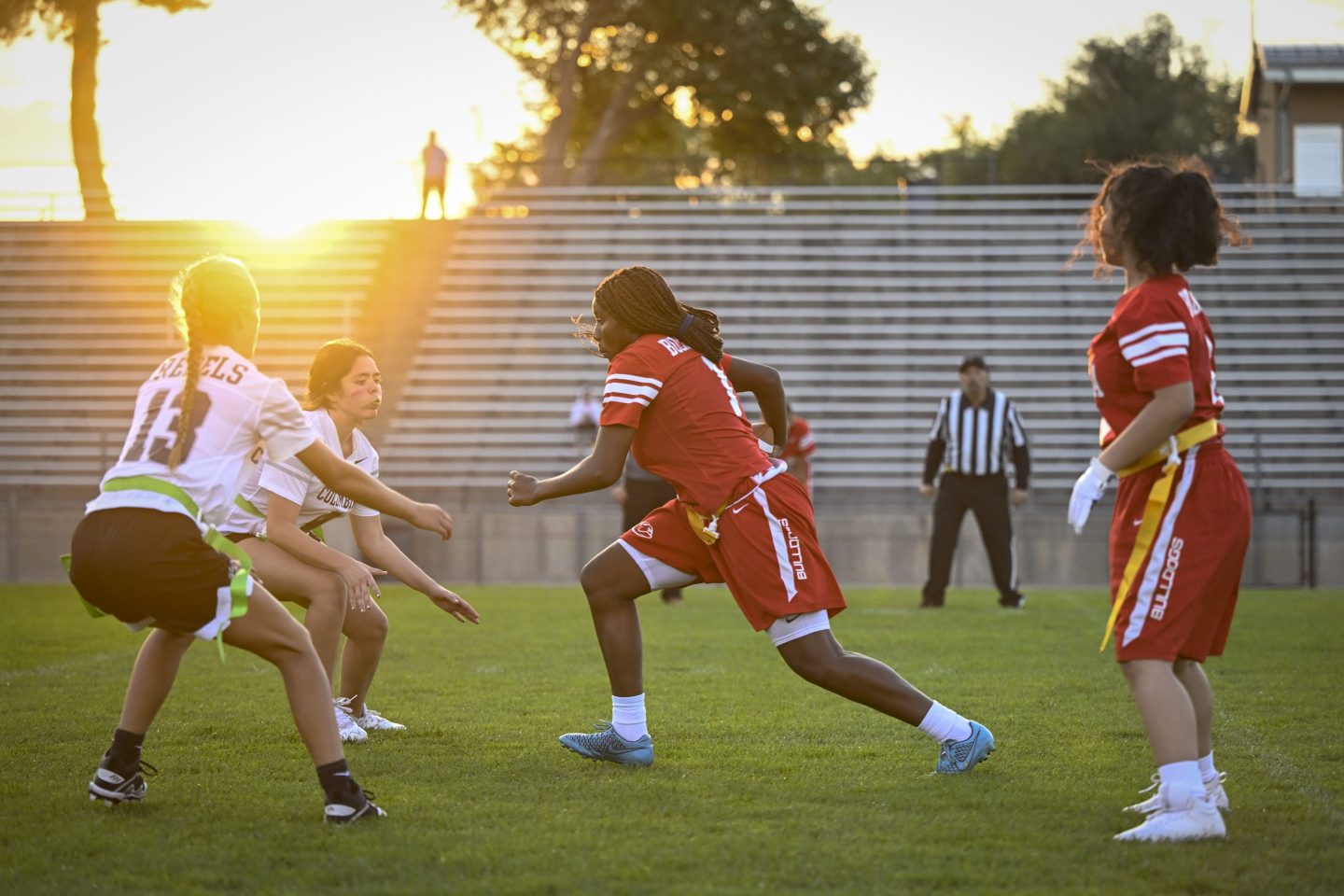 Girls’ flag football is so buzzy that California just made it a high school sport