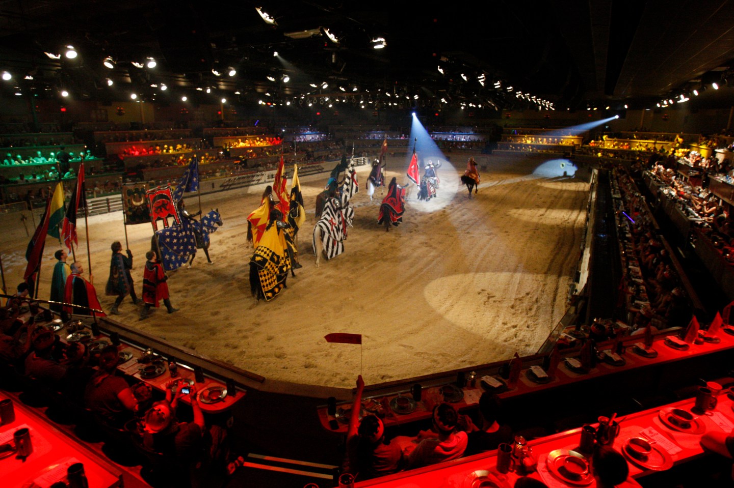 Hear ye, hear ye! The knights of the Medieval Times roundtable are going on strike
