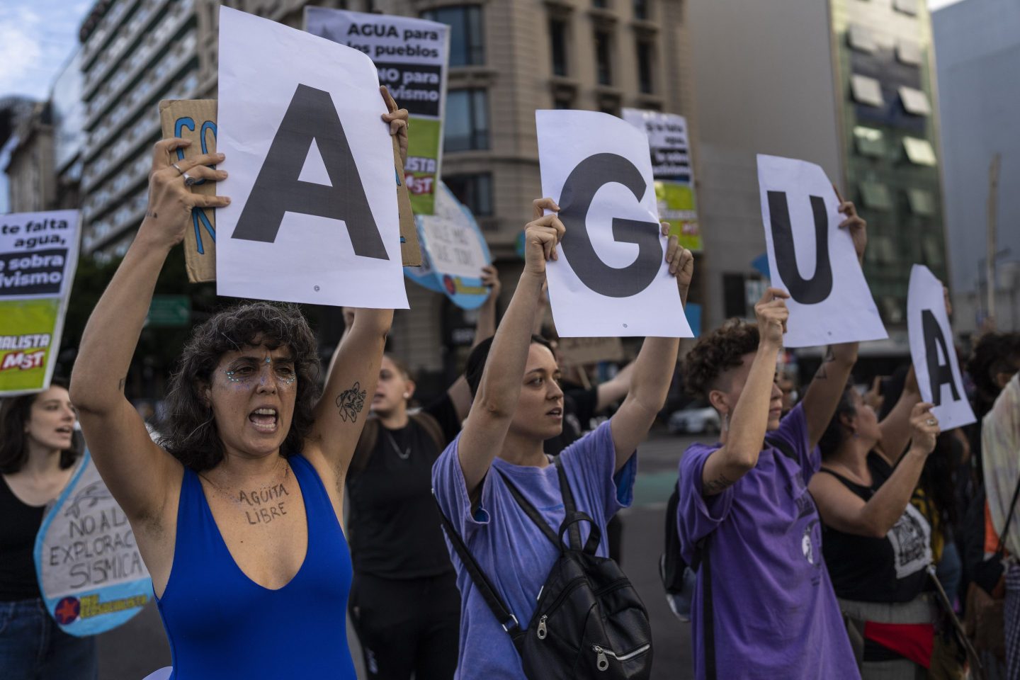 Argentina water activists