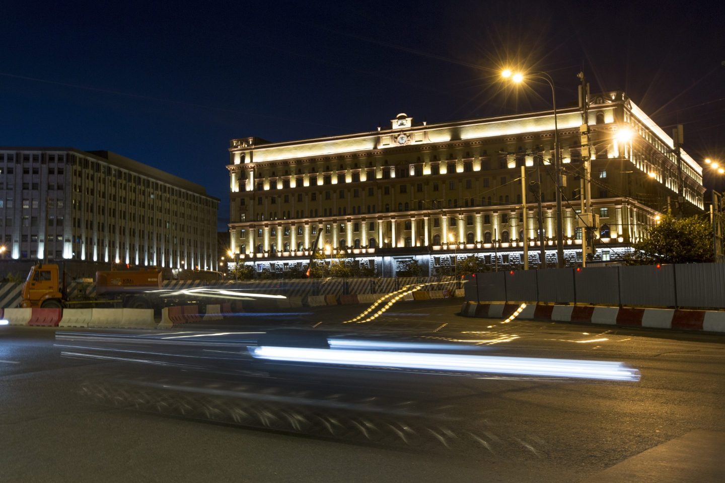 The building of the Federal Security Service (FSB, Soviet KGB successor) in Lubyanskaya Square in Moscow, on July 24, 2017.
