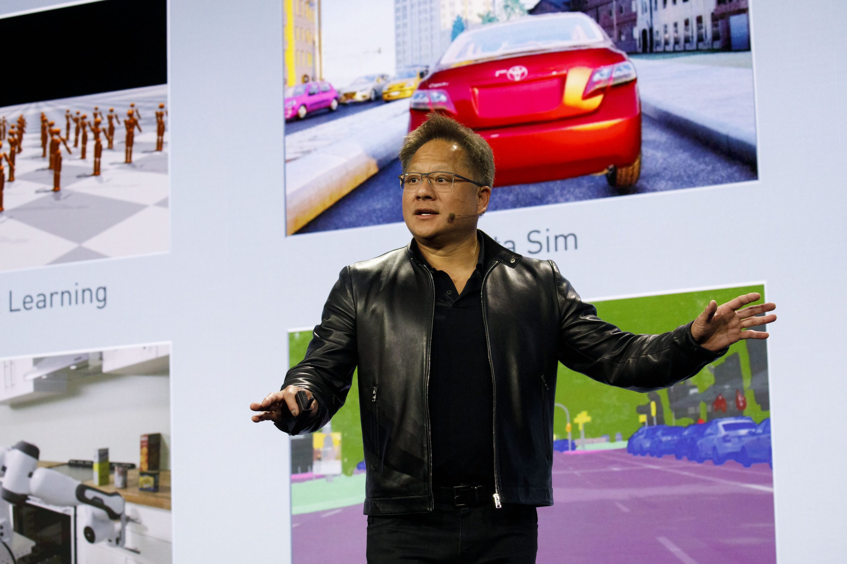 Nvidia CEO Jen-Hsun Huang.