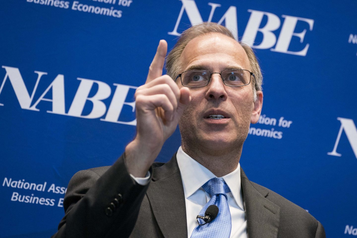 Moody's Analytics chief economist Mark Zandi at a conference in 2020.