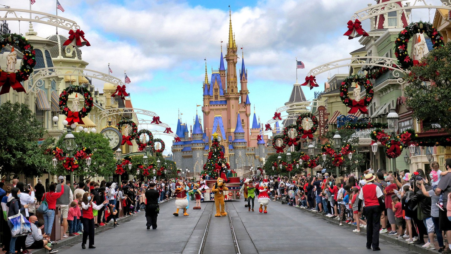The Magic Kingdom at Walt Disney World.