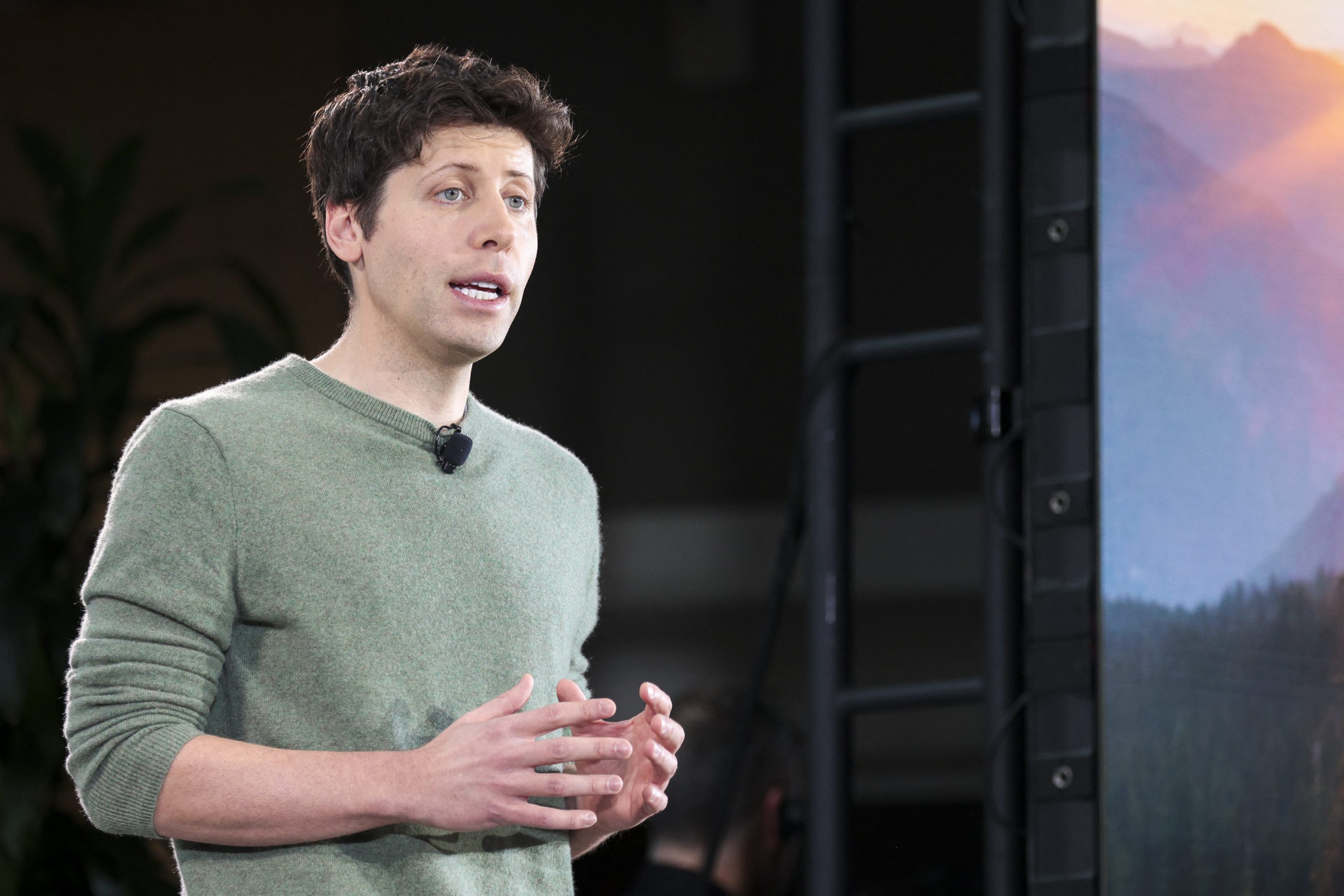 A picture of Sam Altman