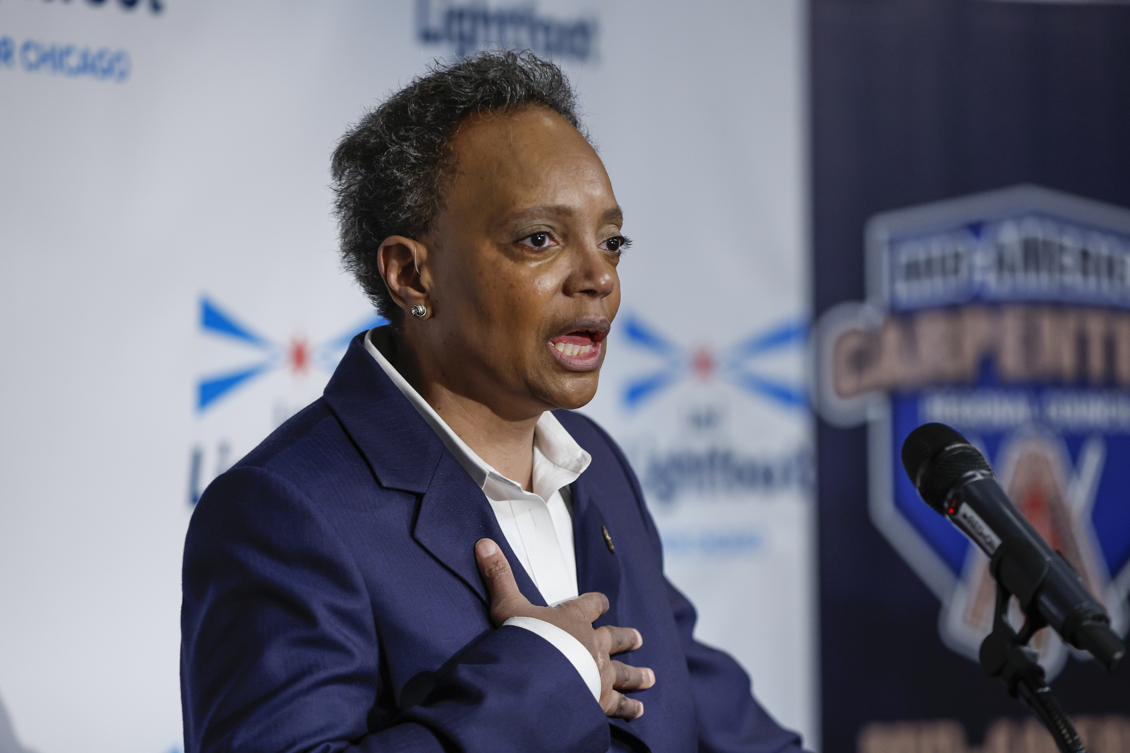 Chicago Mayor Lori Lightfoot conceded her reelection bid last night.